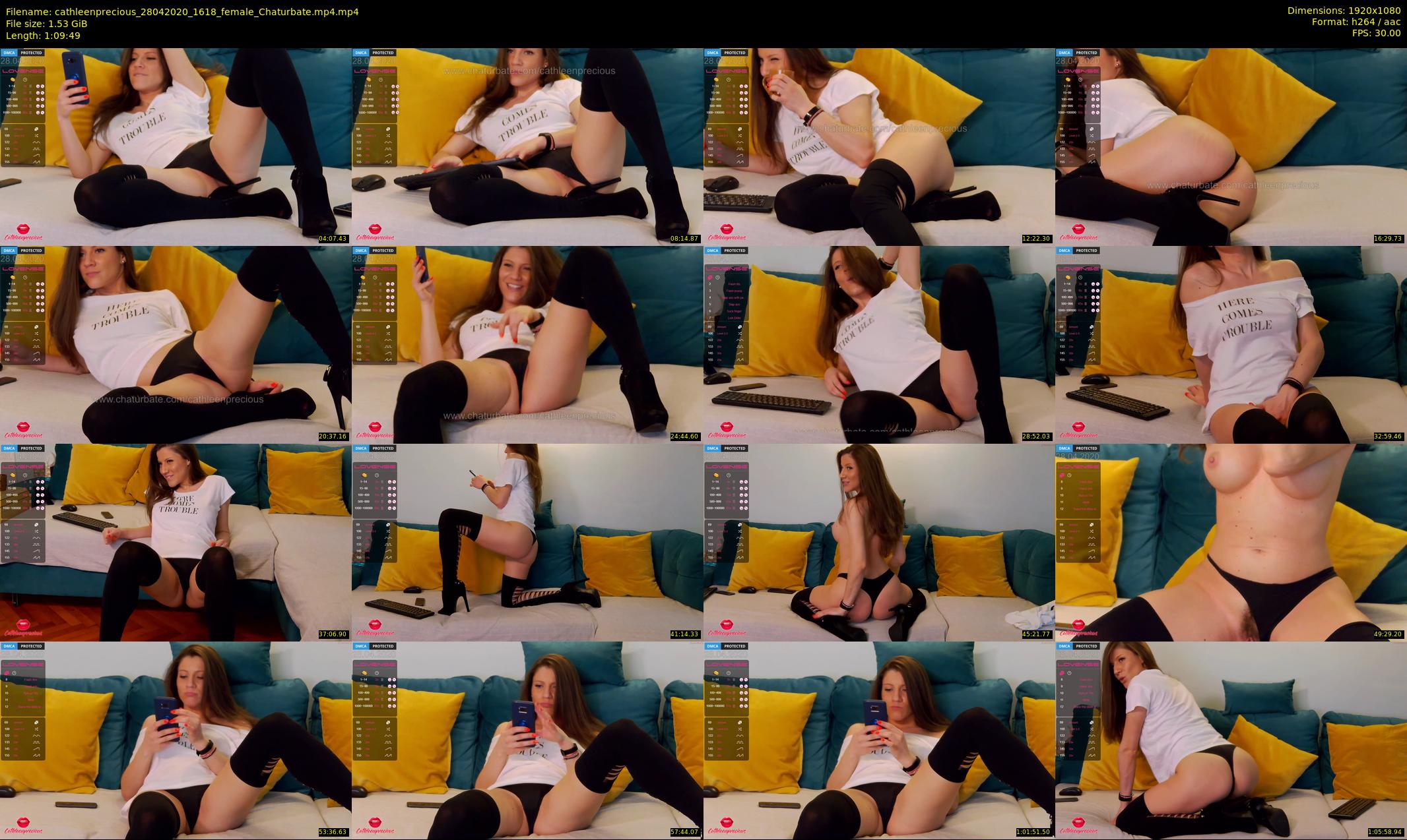cathleenprecious — 70 minute Chaturbate female cam show recording, 1080p, Apr 28, 2020