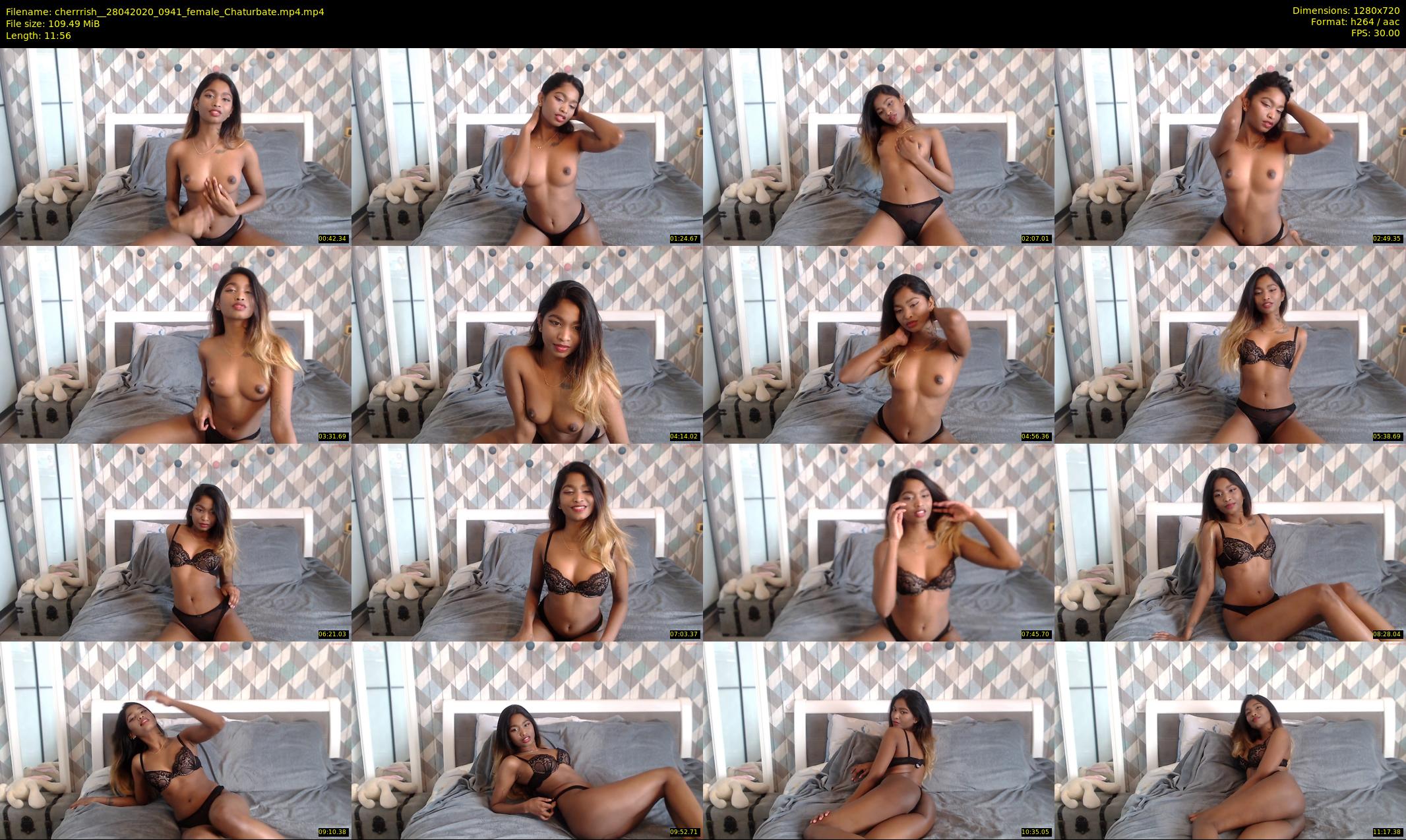 cherrrish_ — 12 minute Chaturbate female cam show recording, 720p, Apr 28, 2020