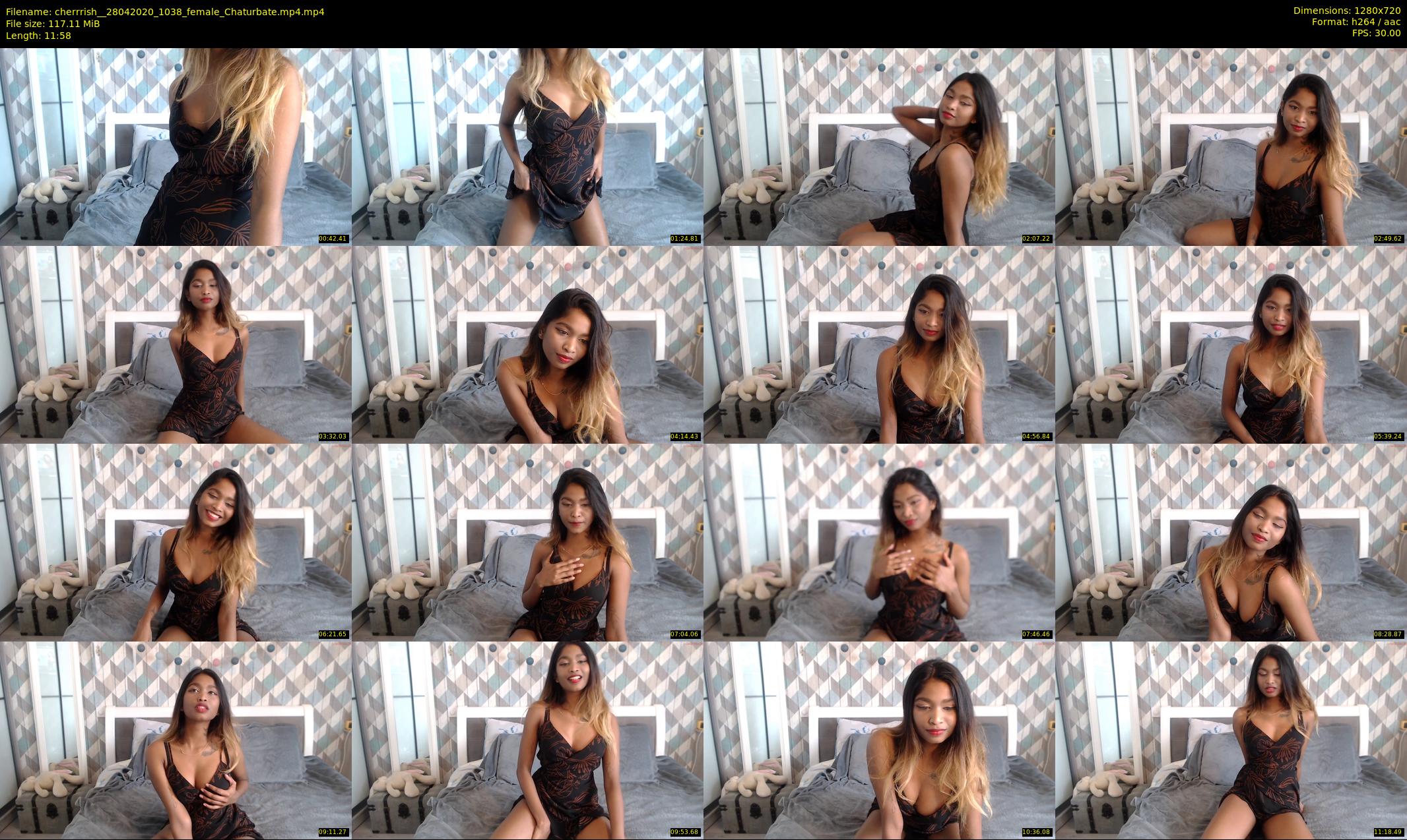cherrrish_ — 12 minute Chaturbate female cam show recording, 720p, Apr 28, 2020