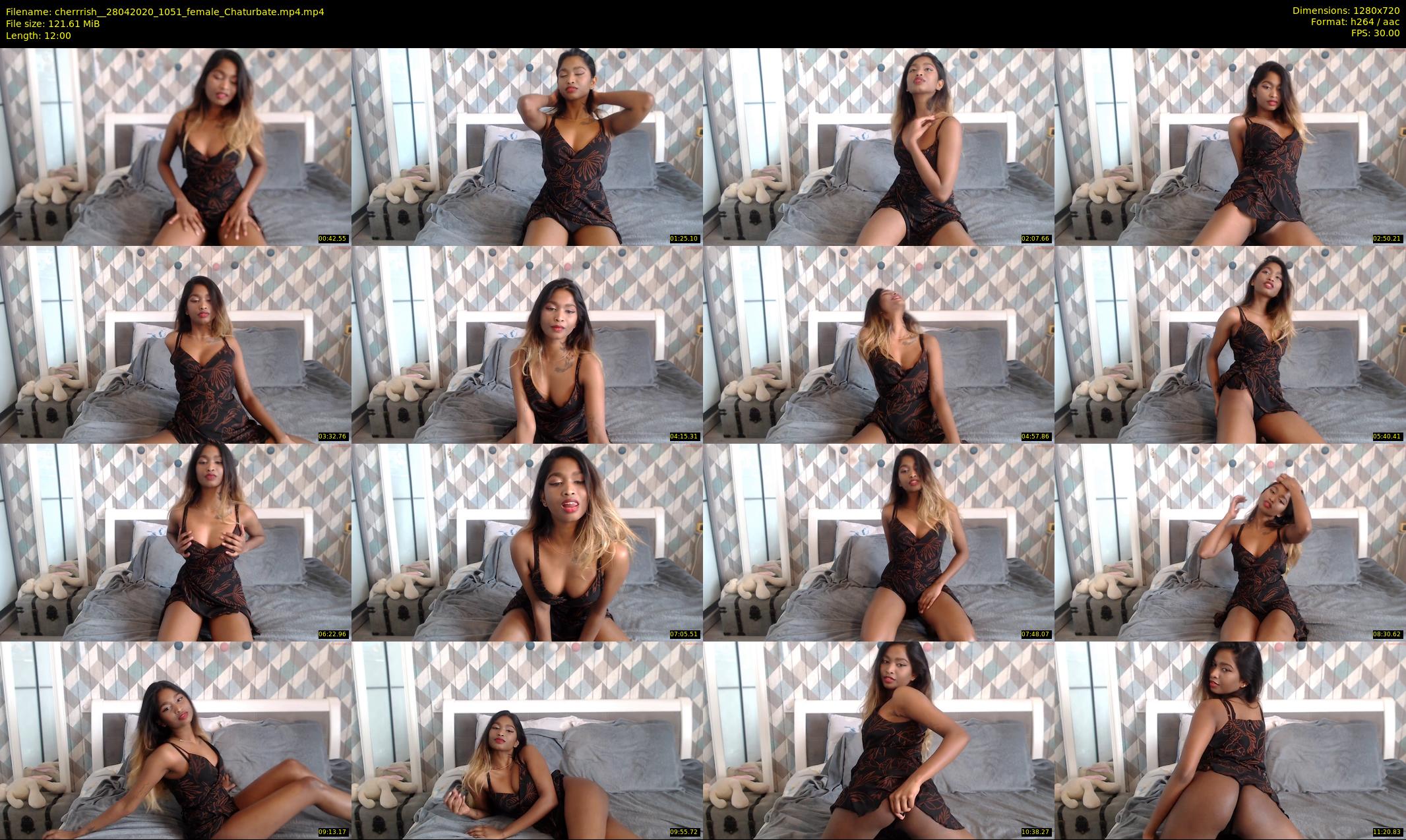 cherrrish_ — 12 minute Chaturbate female cam show recording, 720p, Apr 28, 2020