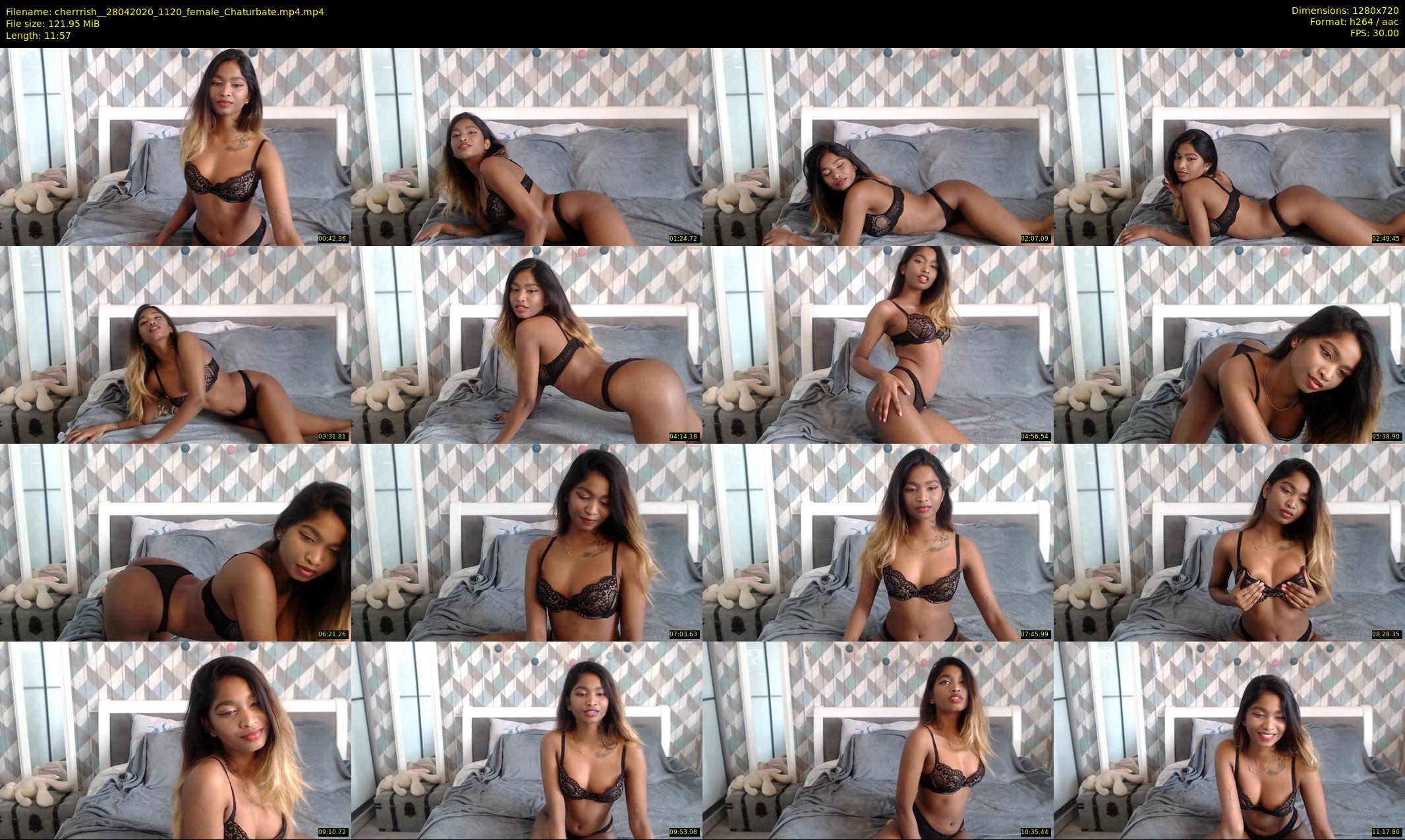 cherrrish_ — 12 minute Chaturbate female cam show recording, 720p, Apr 28, 2020