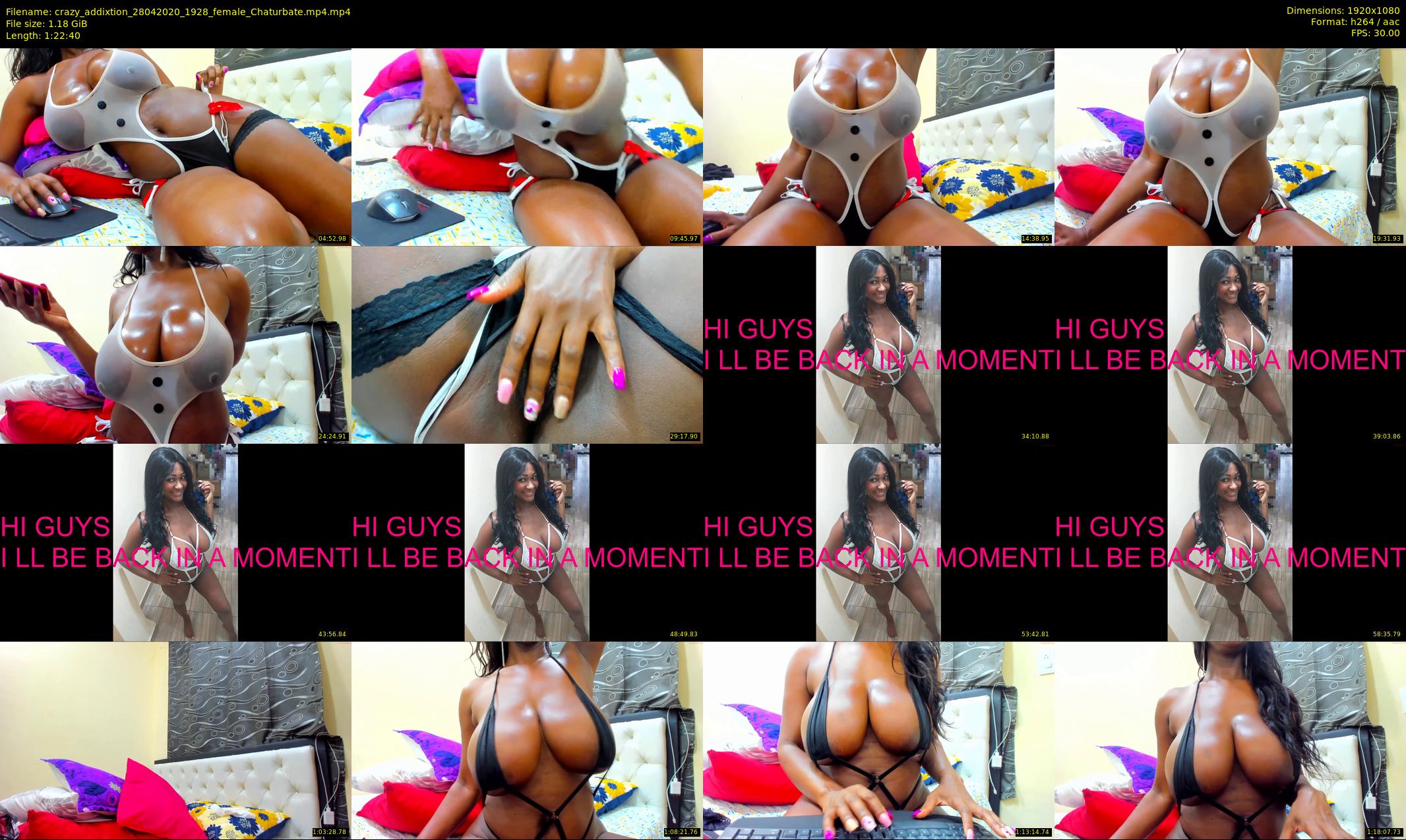 crazy_addixtion — 83 minute Chaturbate female cam show recording, 1080p, Apr 28, 2020