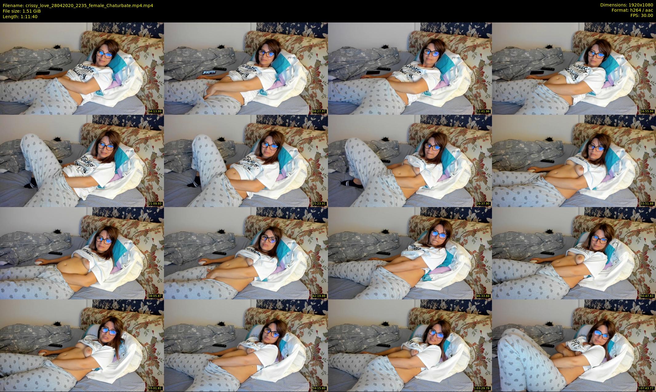crissy_love — 72 minute Chaturbate female cam show recording, 1080p, Apr 28, 2020
