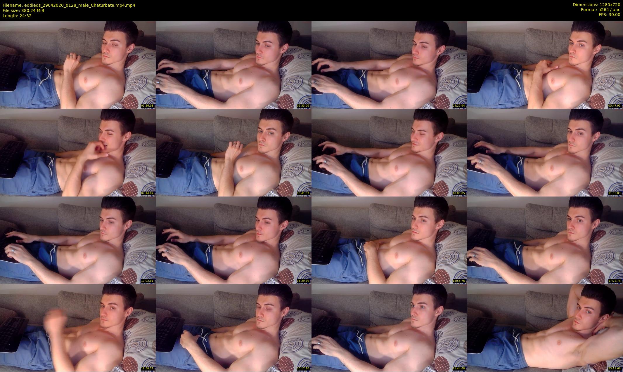 eddieds — 25 minute Chaturbate male cam show recording, 720p, Apr 29, 2020