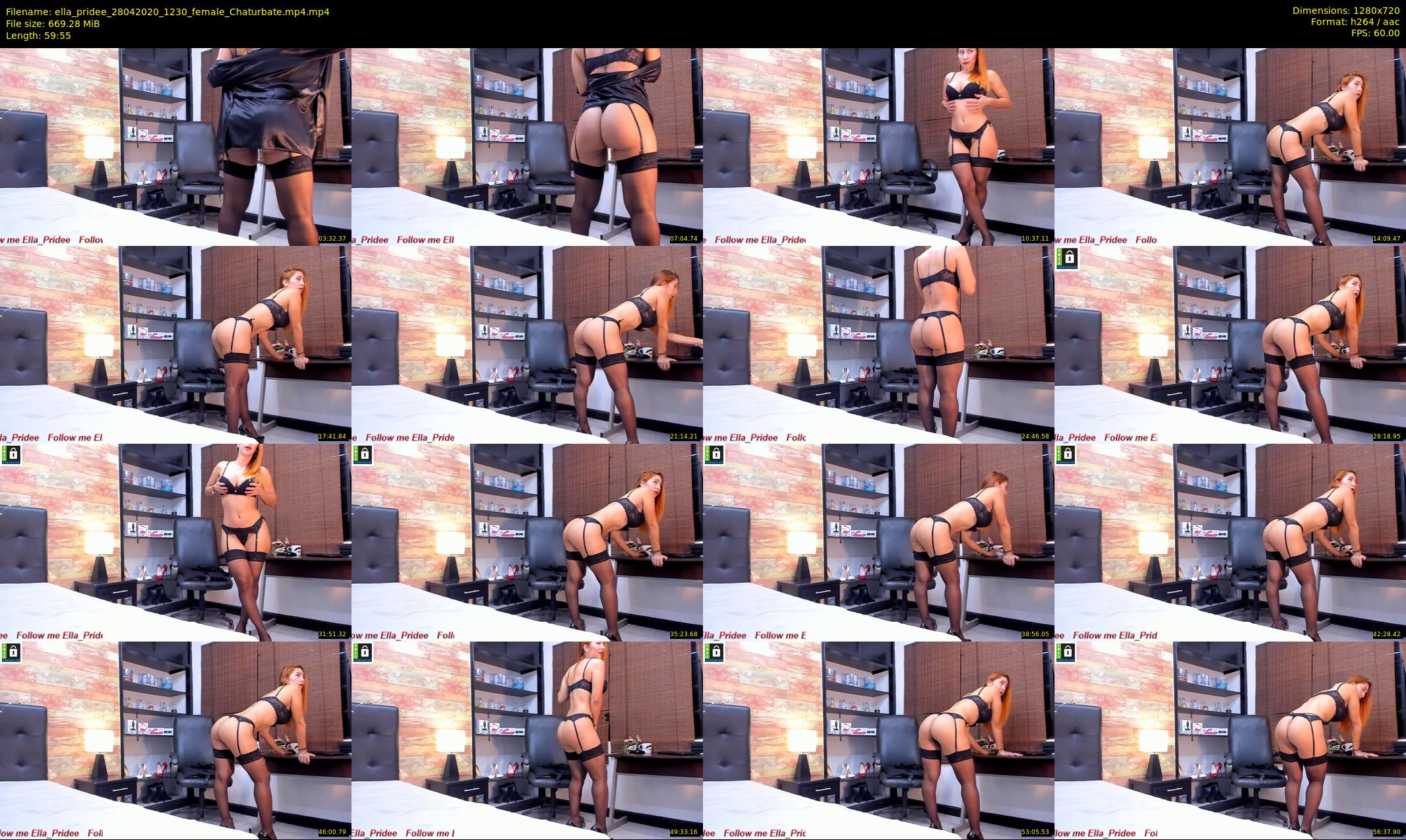 ella_pridee — 60 minute Chaturbate female cam show recording, 720p, Apr 28, 2020