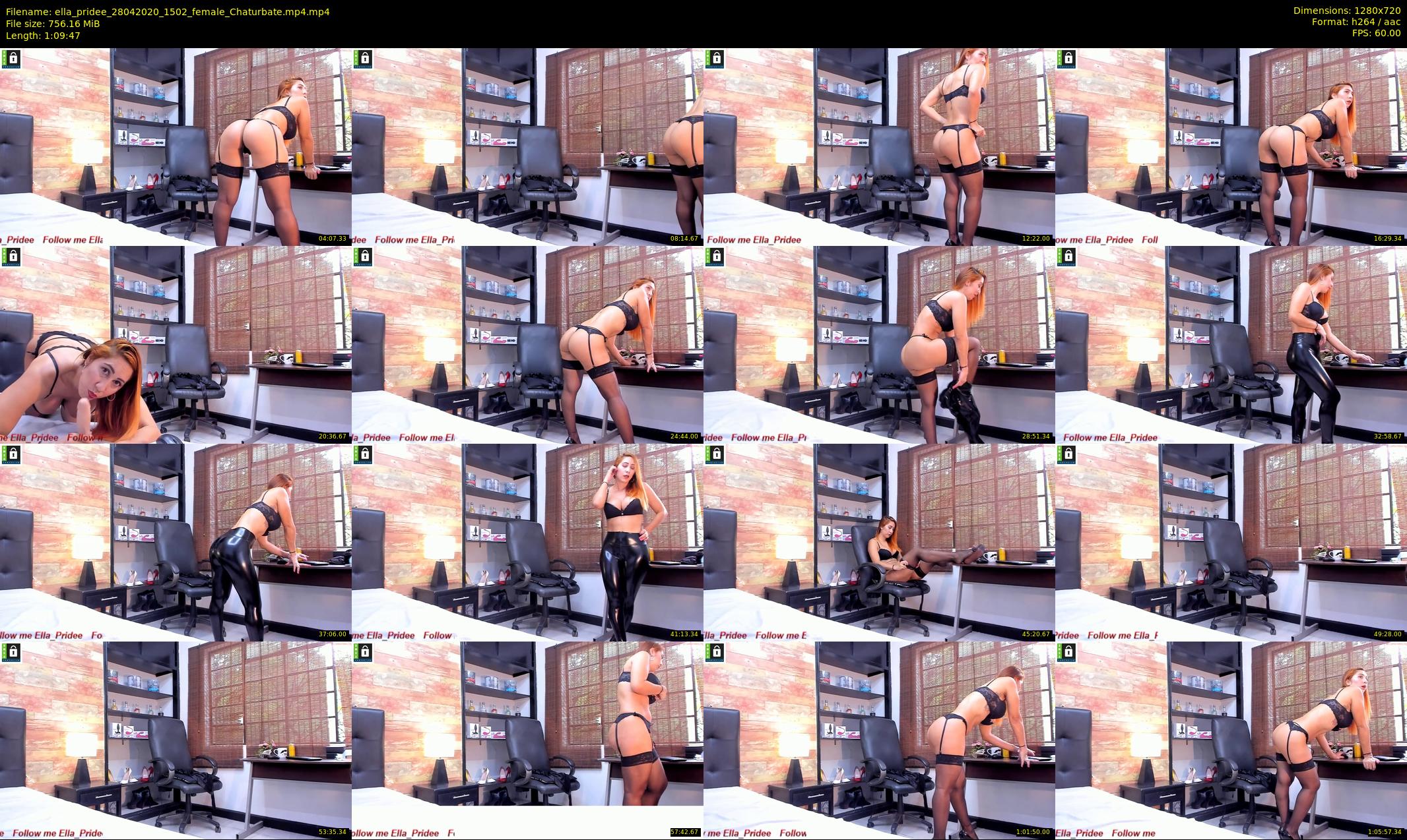 ella_pridee — 70 minute Chaturbate female cam show recording, 720p, Apr 28, 2020