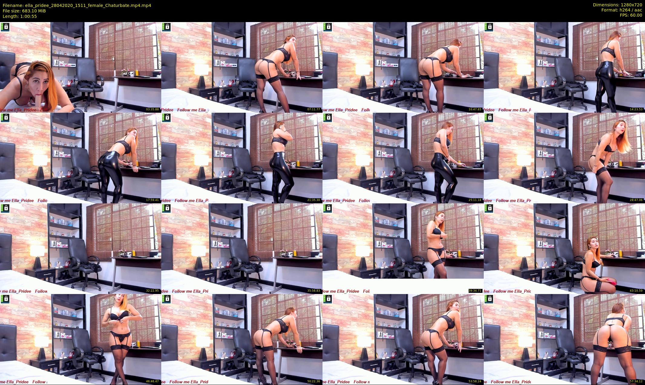 ella_pridee — 61 minute Chaturbate female cam show recording, 720p, Apr 28, 2020