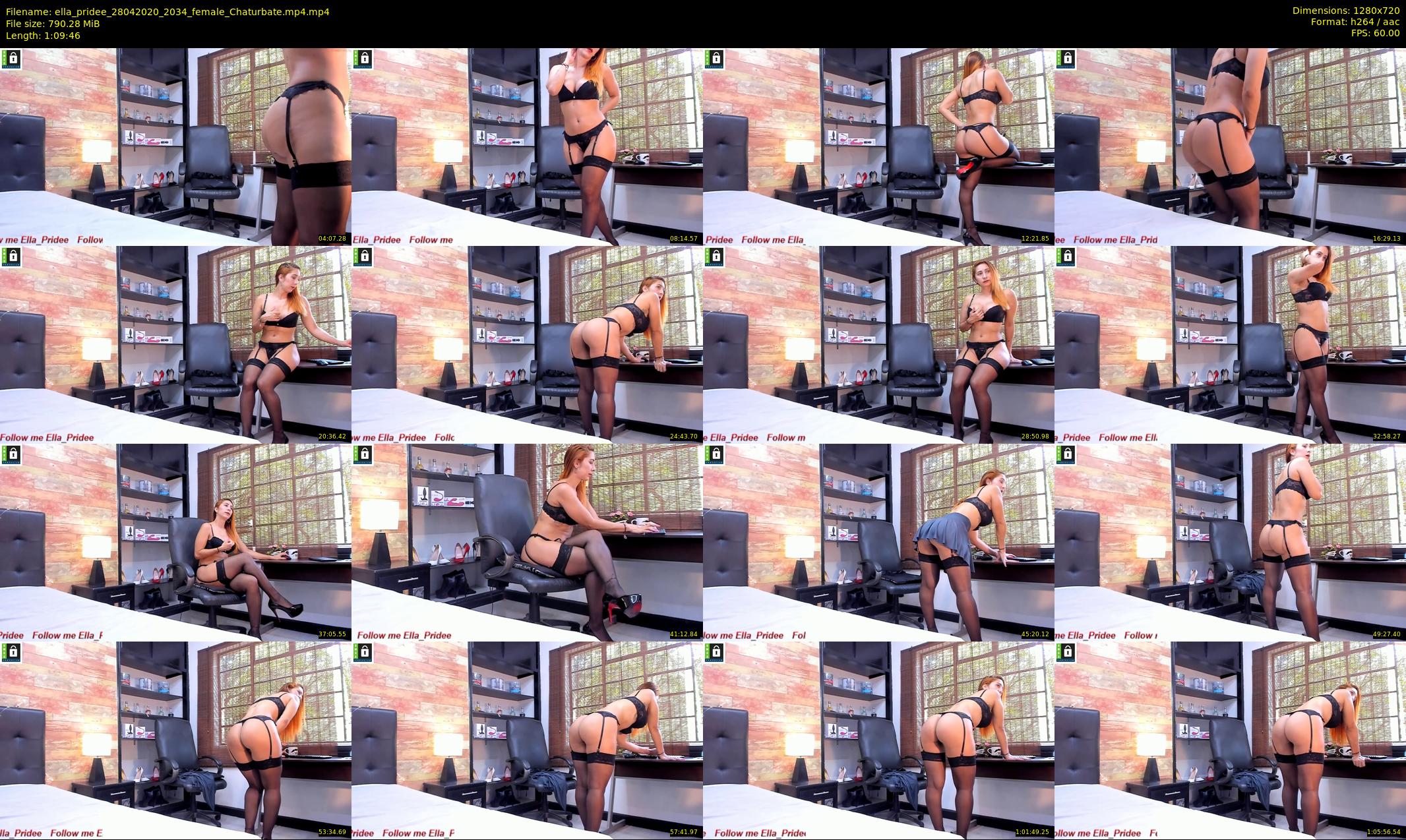 ella_pridee — 70 minute Chaturbate female cam show recording, 720p, Apr 28, 2020