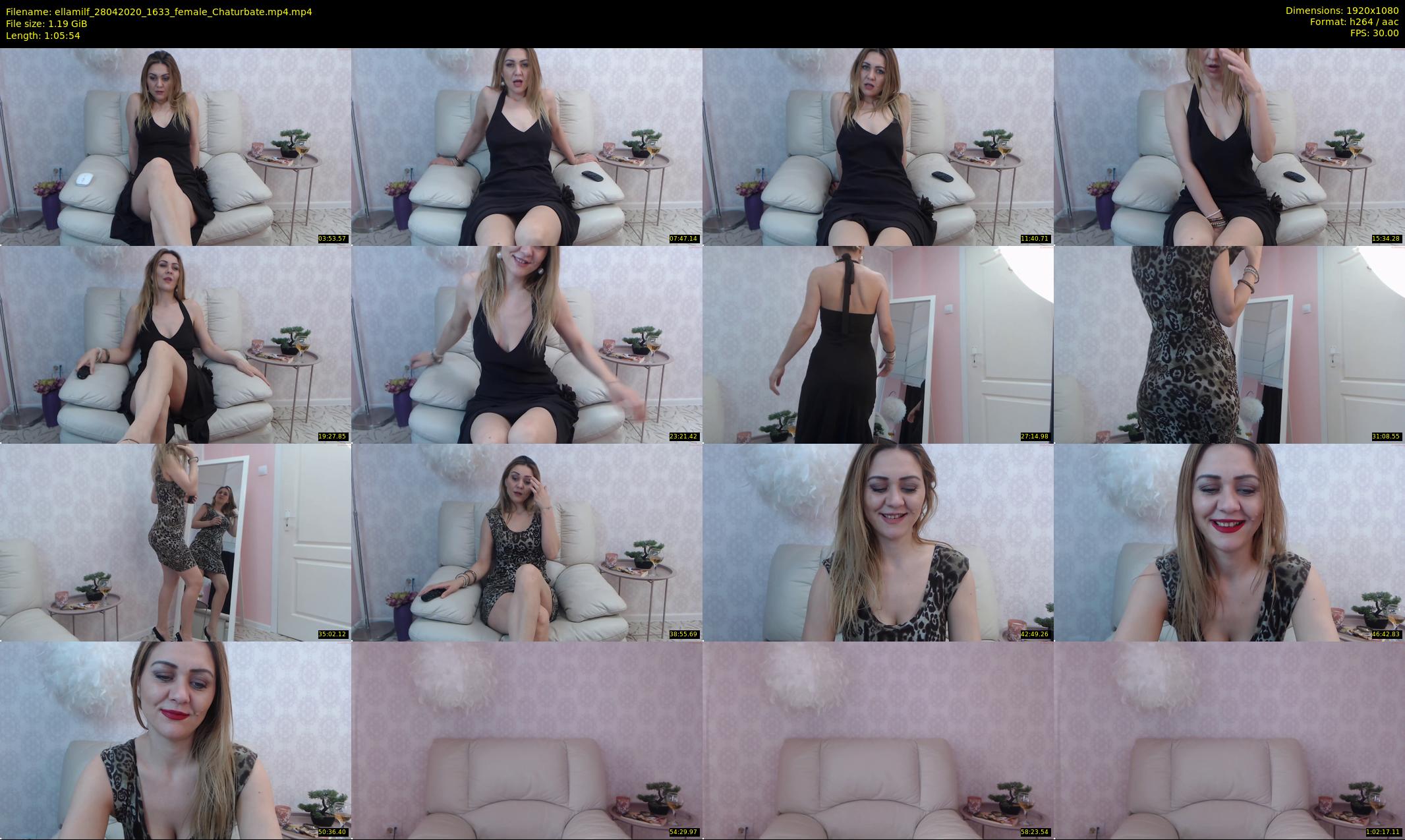ellamilf — 66 minute Chaturbate female cam show recording, 1080p, Apr 28, 2020