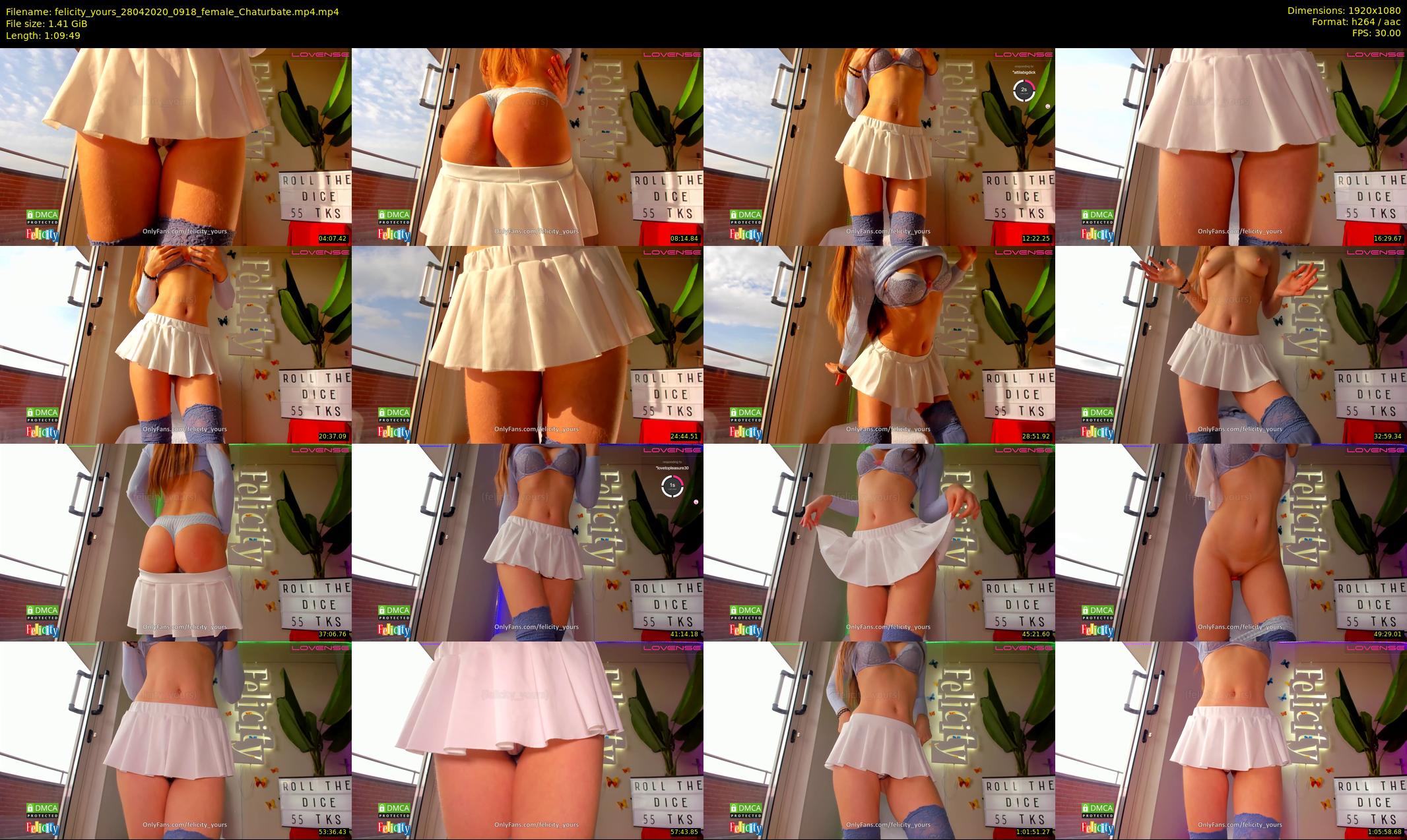 felicity_yours — 70 minute Chaturbate female cam show recording, 1080p, Apr 28, 2020