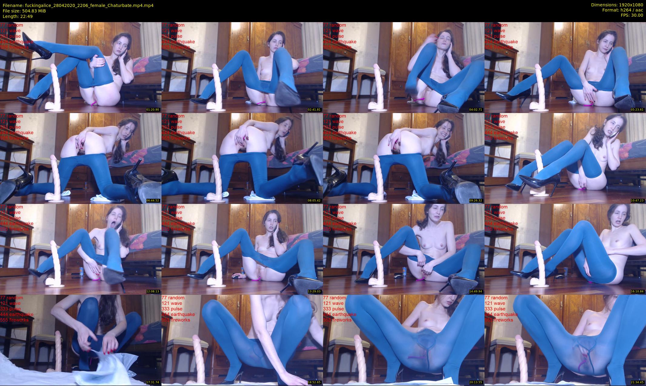 fuckingalice — 23 minute Chaturbate female cam show recording, 1080p, Apr 28, 2020