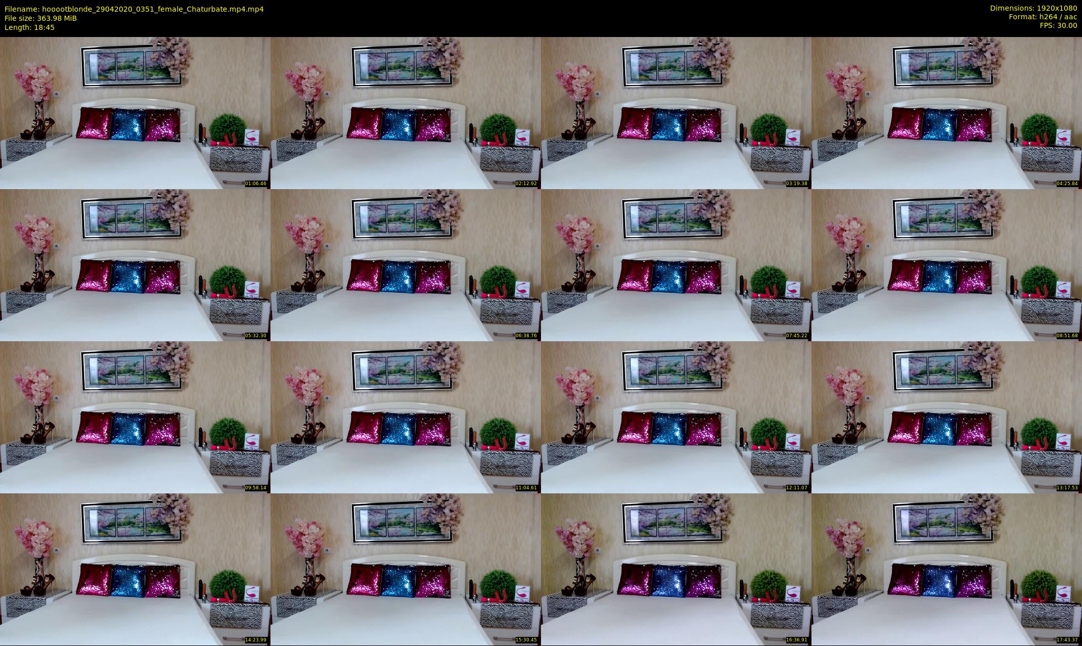 hooootblonde — 19 minute Chaturbate female cam show recording, 1080p, Apr 29, 2020
