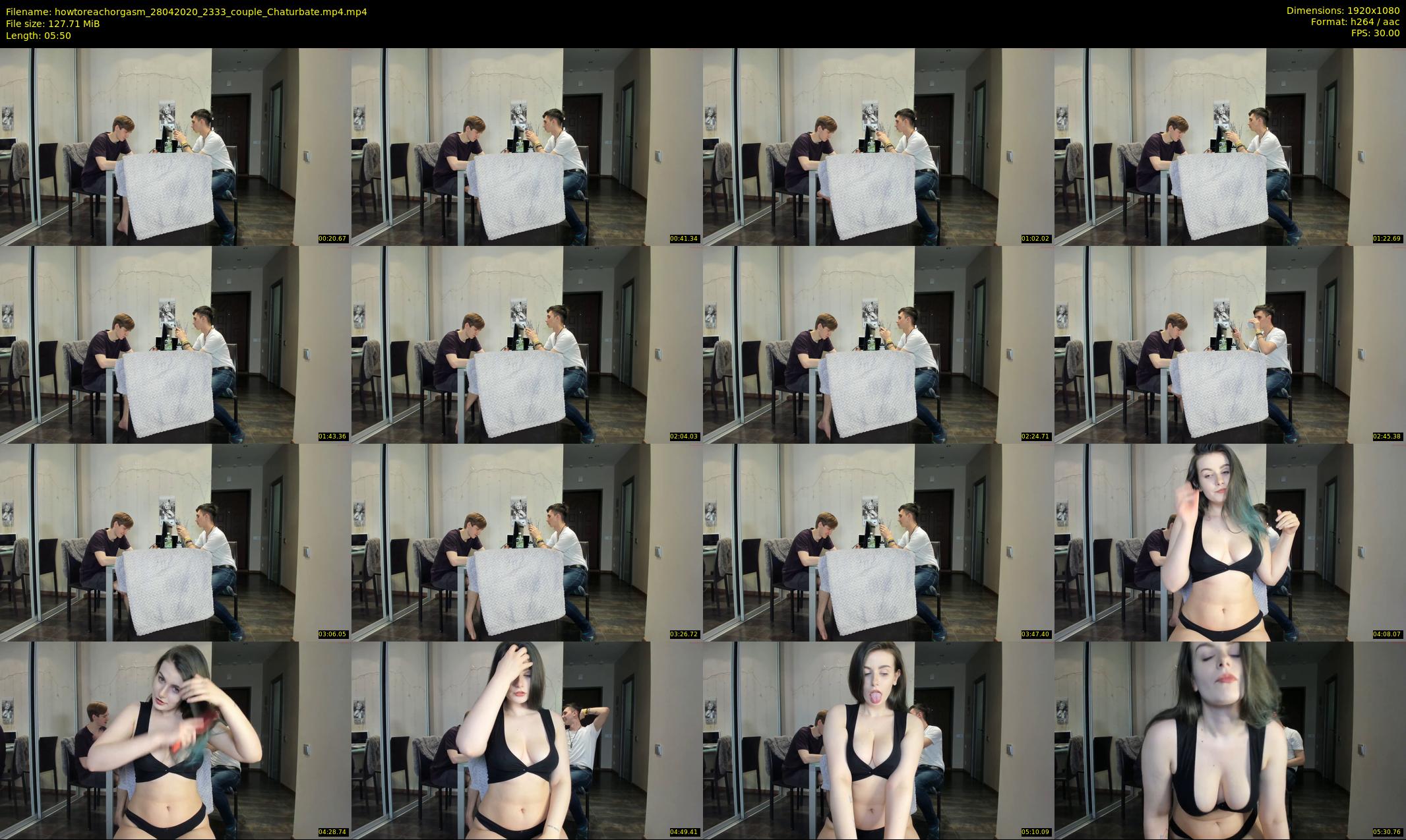 howtoreachorgasm — 6 minute Chaturbate couple cam show recording, 1080p, Apr 28, 2020