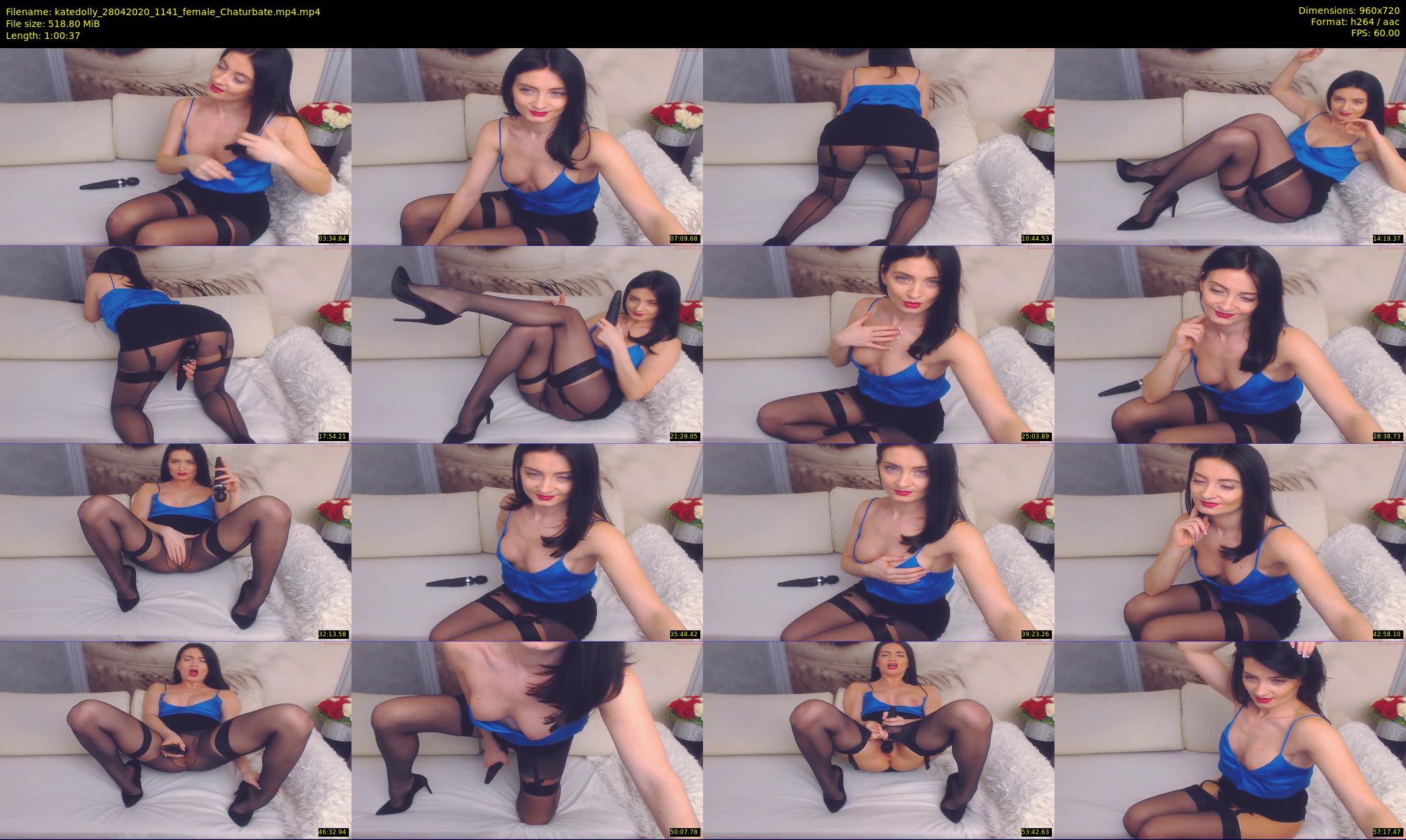 katedolly — 61 minute Chaturbate female cam show recording, 720p, Apr 28, 2020