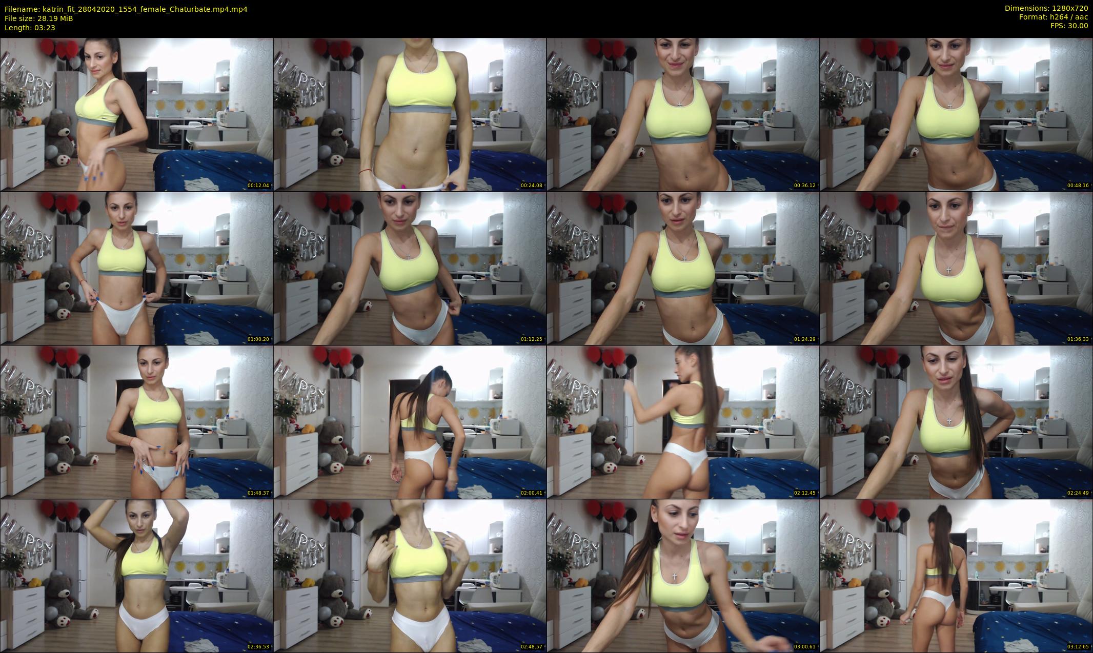 katrin_fit — 4 minute Chaturbate female cam show recording, 720p, Apr 28, 2020