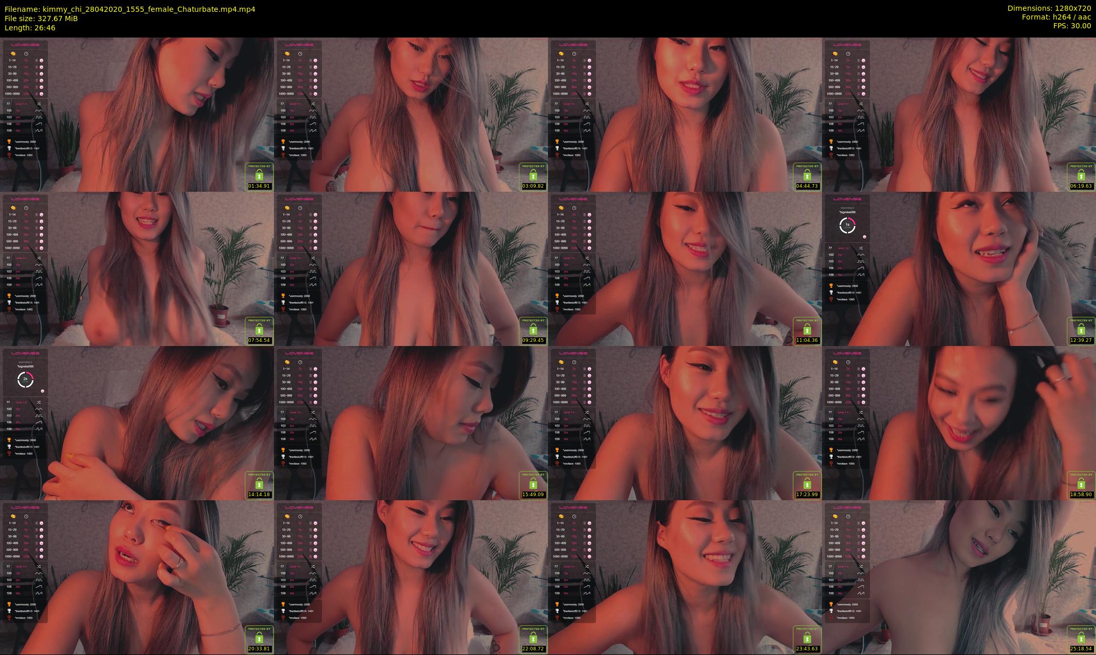 kimmy_chi — 27 minute Chaturbate female cam show recording, 720p, Apr 28, 2020