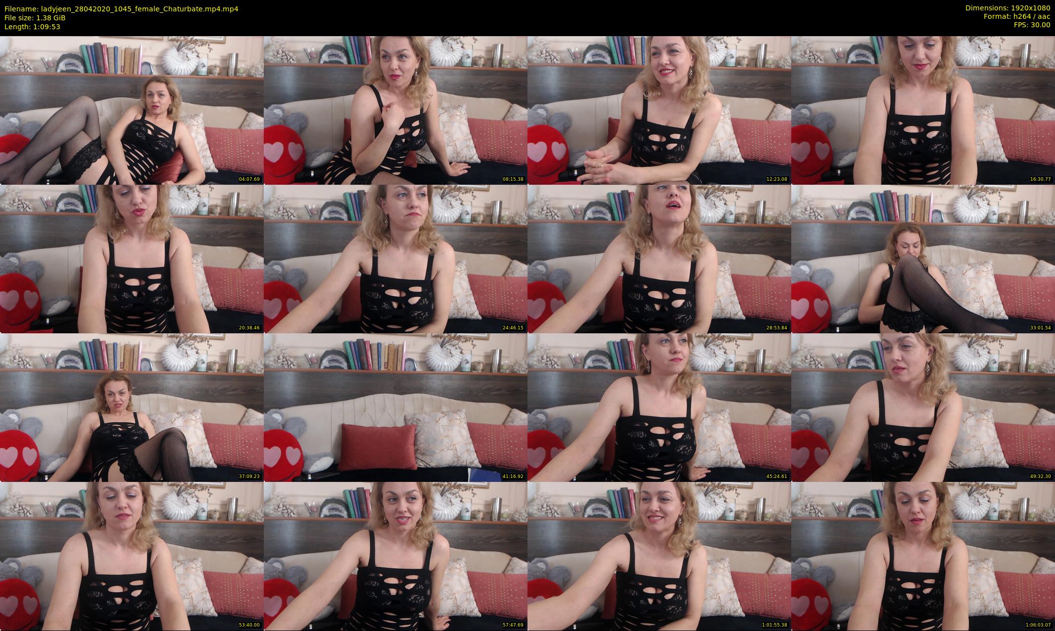 ladyjeen — 70 minute Chaturbate female cam show recording, 1080p, Apr 28, 2020