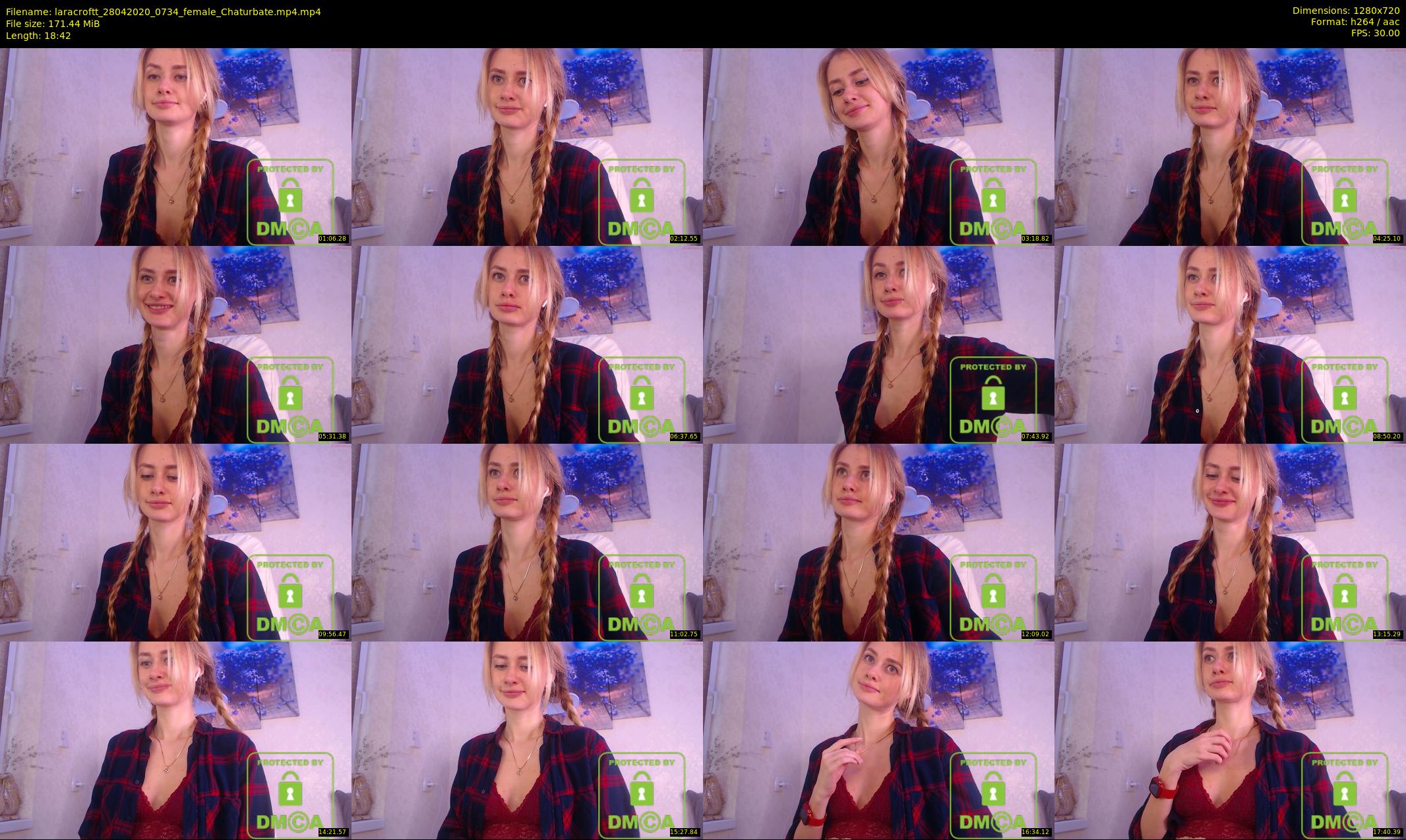 laracroftt — 19 minute Chaturbate female cam show recording, 720p, Apr 28, 2020