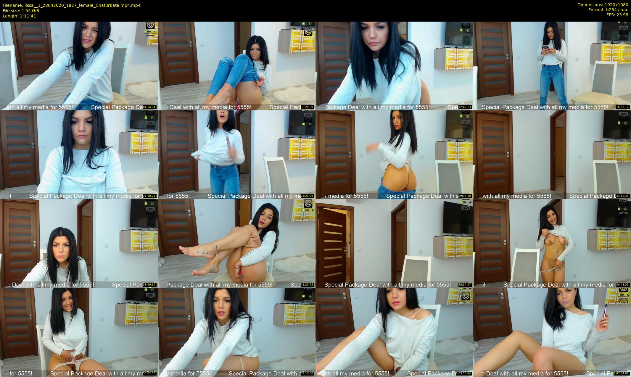 lissa__1 — 72 minute Chaturbate female cam show recording, 1080p, Apr 28, 2020