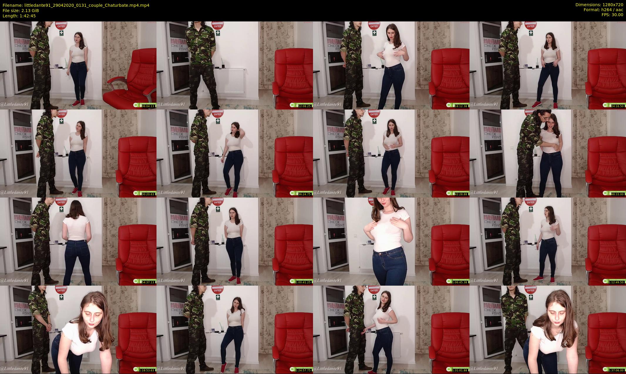 littledante91 — 103 minute Chaturbate couple cam show recording, 720p, Apr 29, 2020