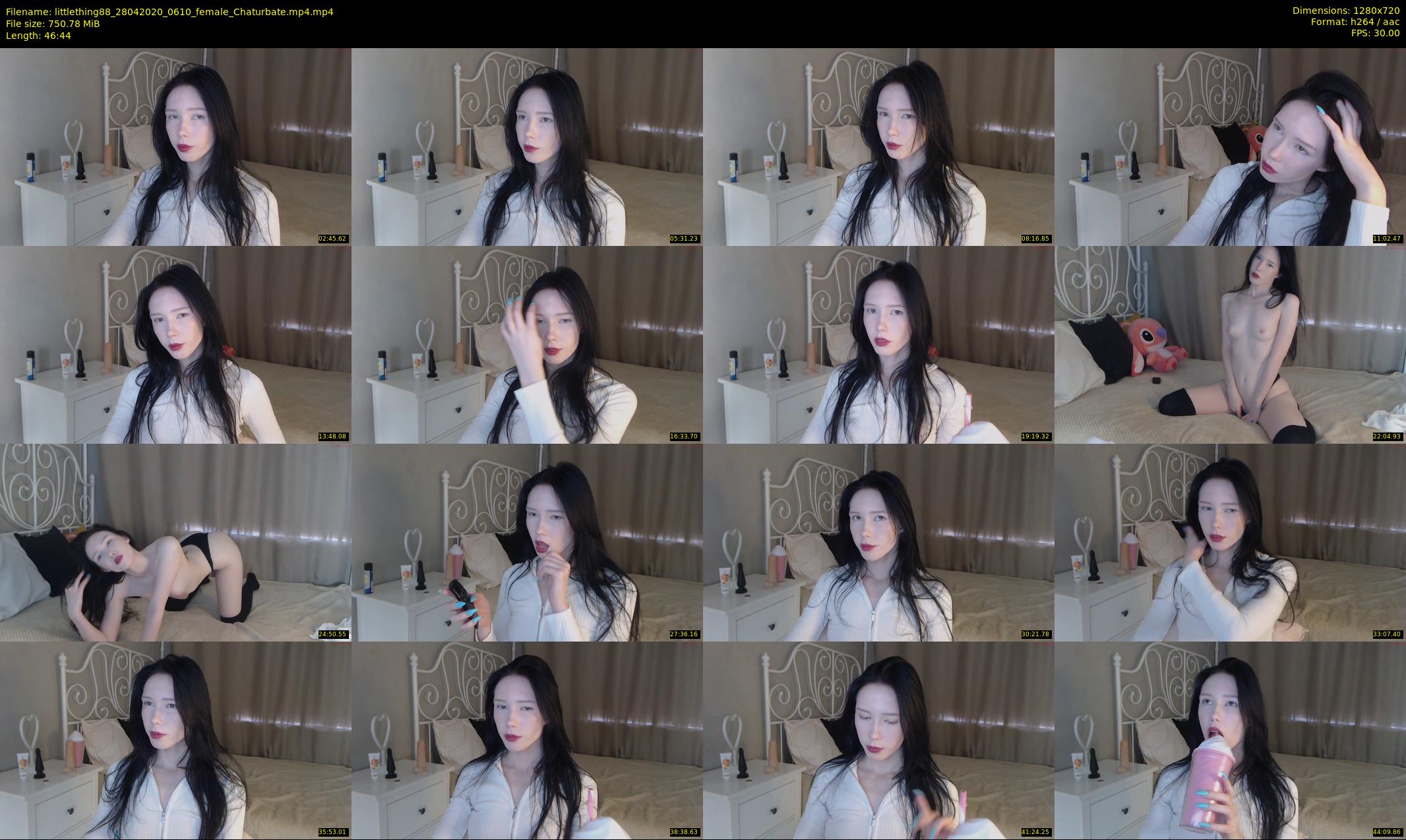 littlething88 — 47 minute Chaturbate female cam show recording, 720p, Apr 28, 2020