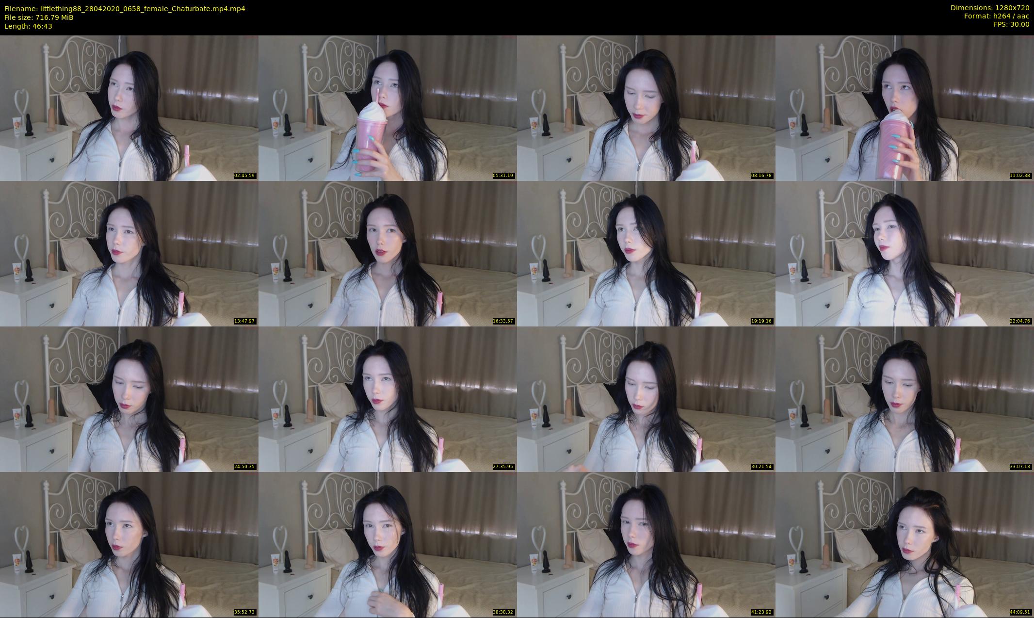 littlething88 — 47 minute Chaturbate female cam show recording, 720p, Apr 28, 2020
