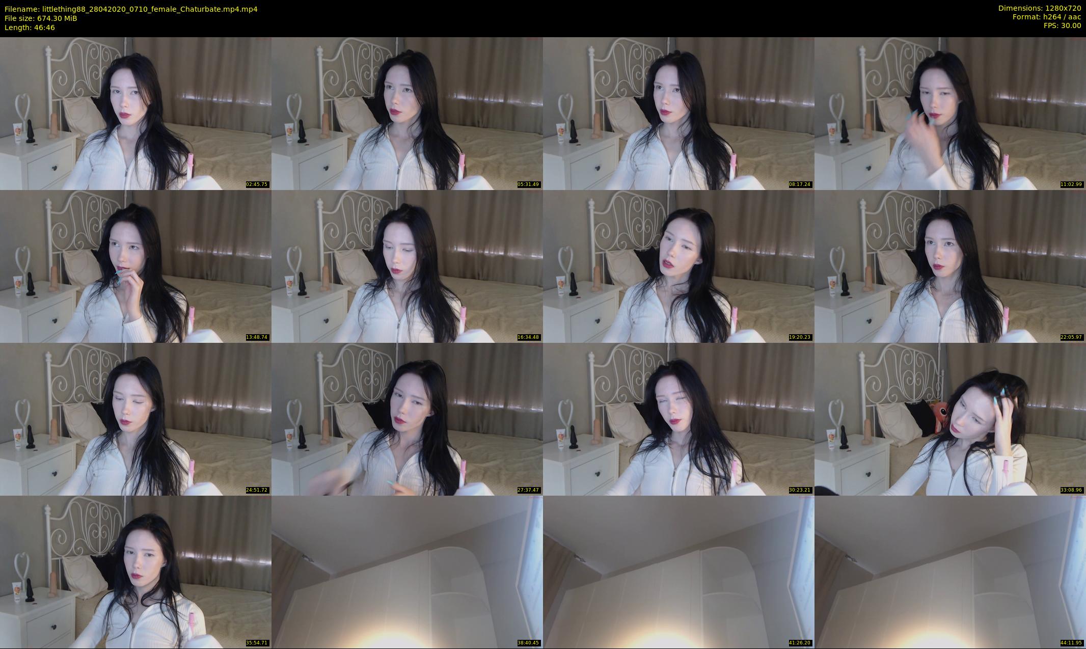 littlething88 — 47 minute Chaturbate female cam show recording, 720p, Apr 28, 2020