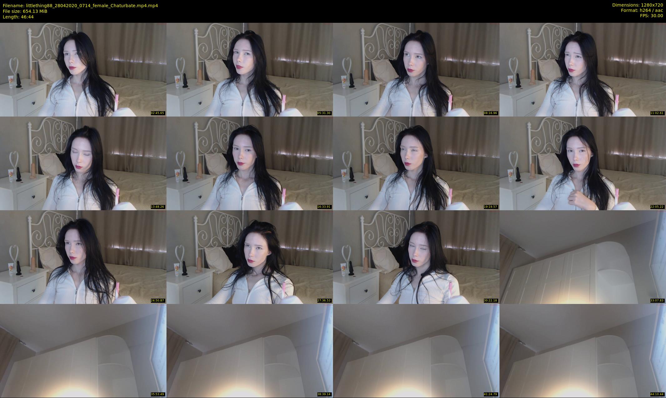 littlething88 — 47 minute Chaturbate female cam show recording, 720p, Apr 28, 2020