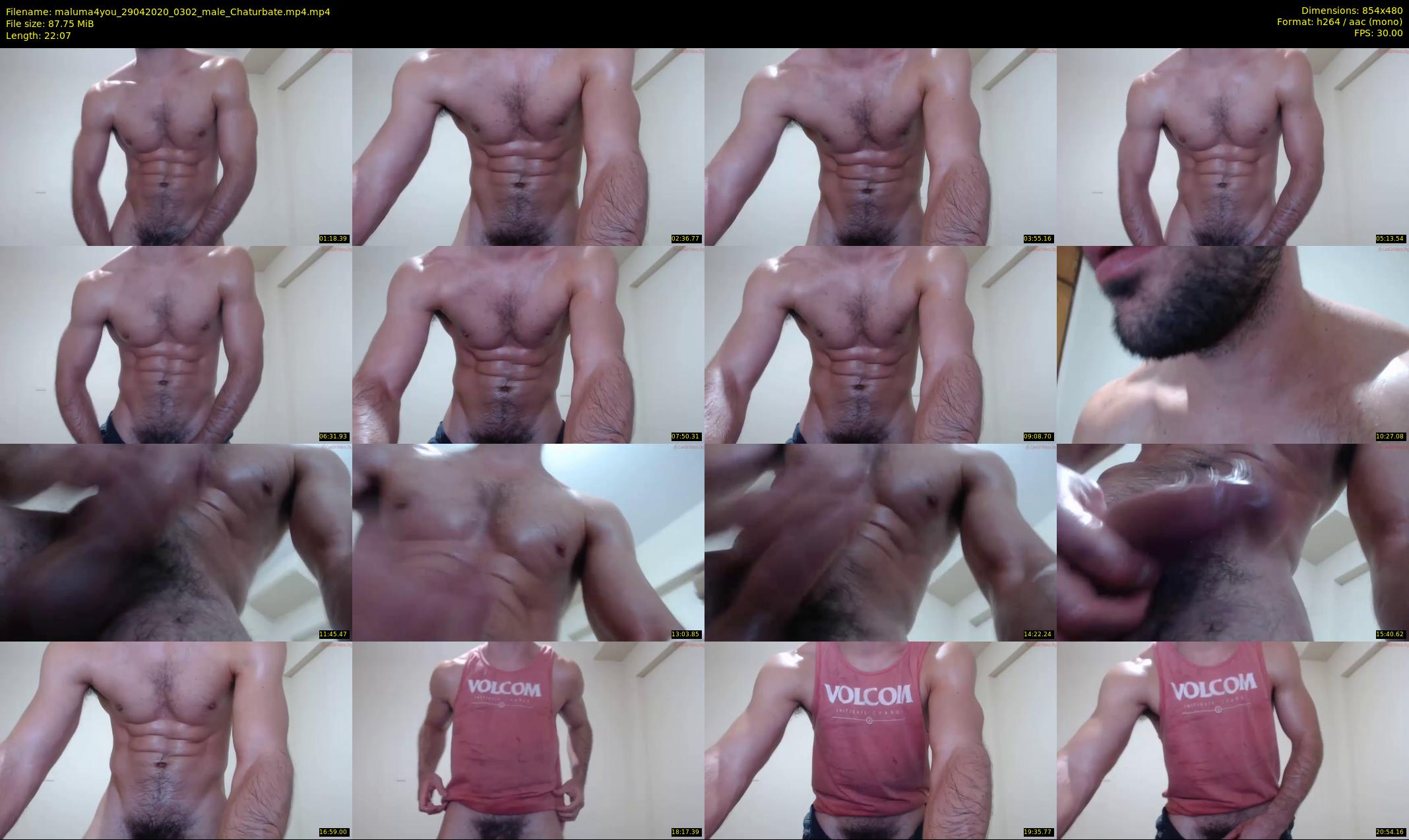 maluma4you — 23 minute Chaturbate male cam show recording, 480p, Apr 29, 2020