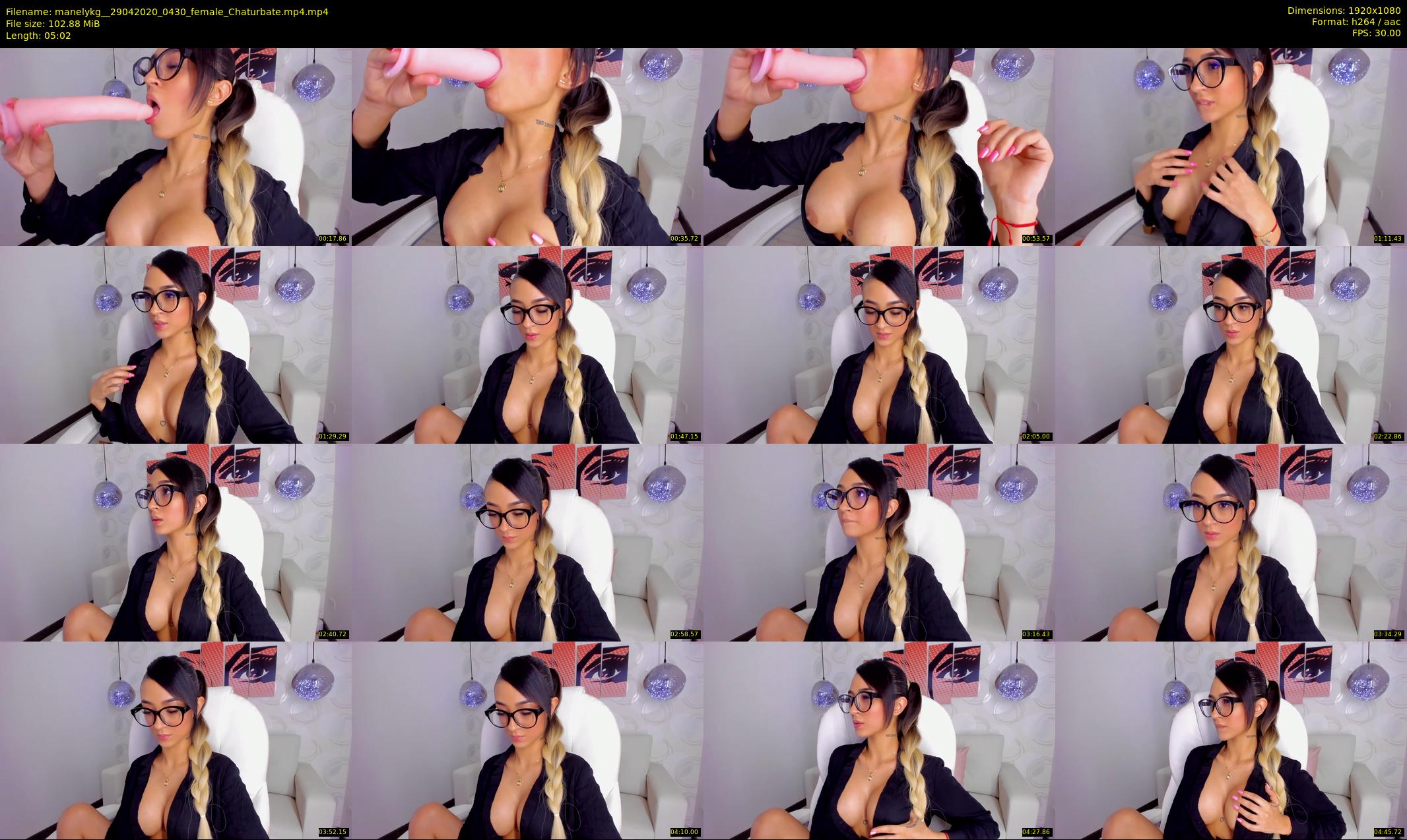 manelykg_ — 6 minute Chaturbate female cam show recording, 1080p, Apr 29, 2020