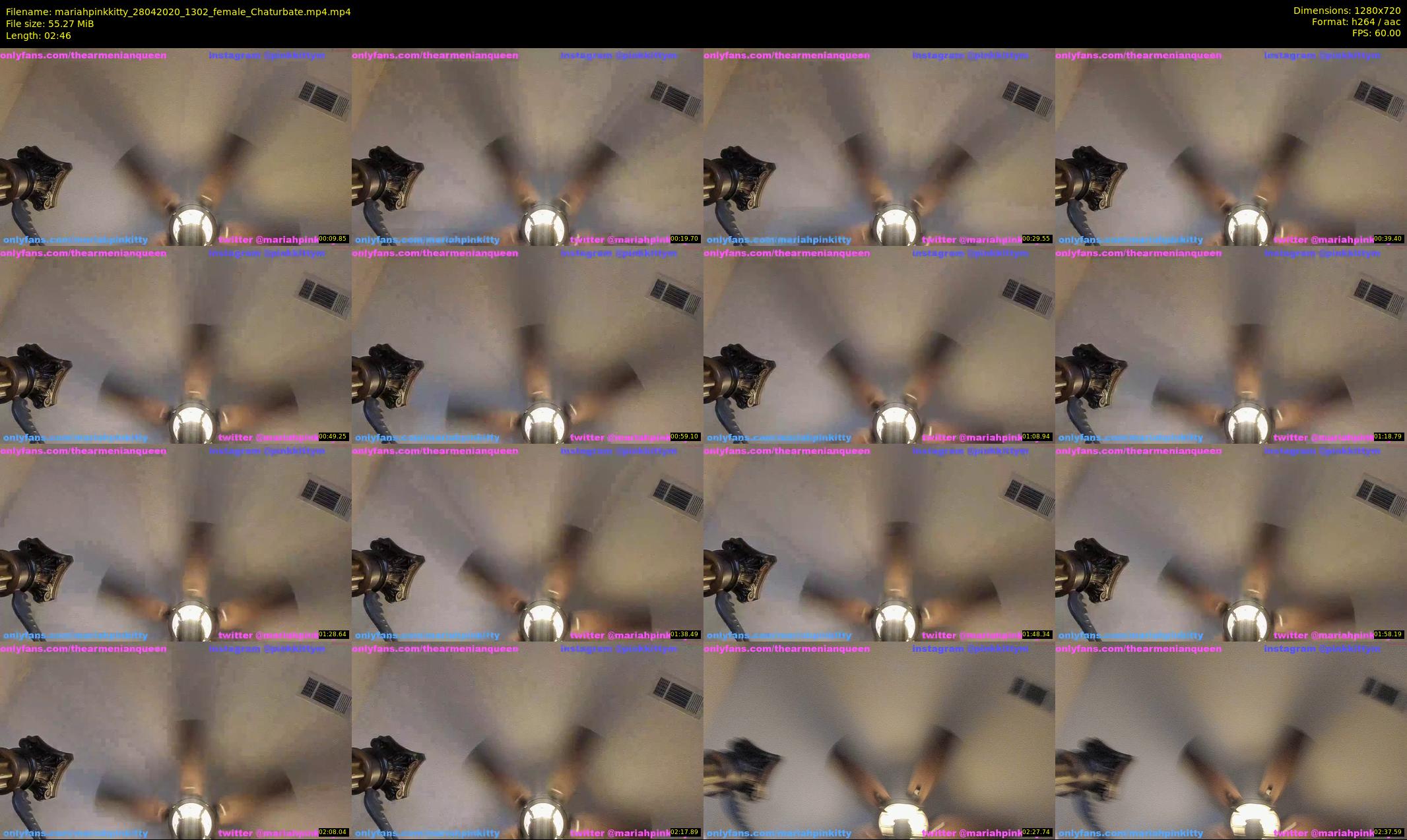mariahpinkkitty — 3 minute Chaturbate female cam show recording, 720p, Apr 28, 2020