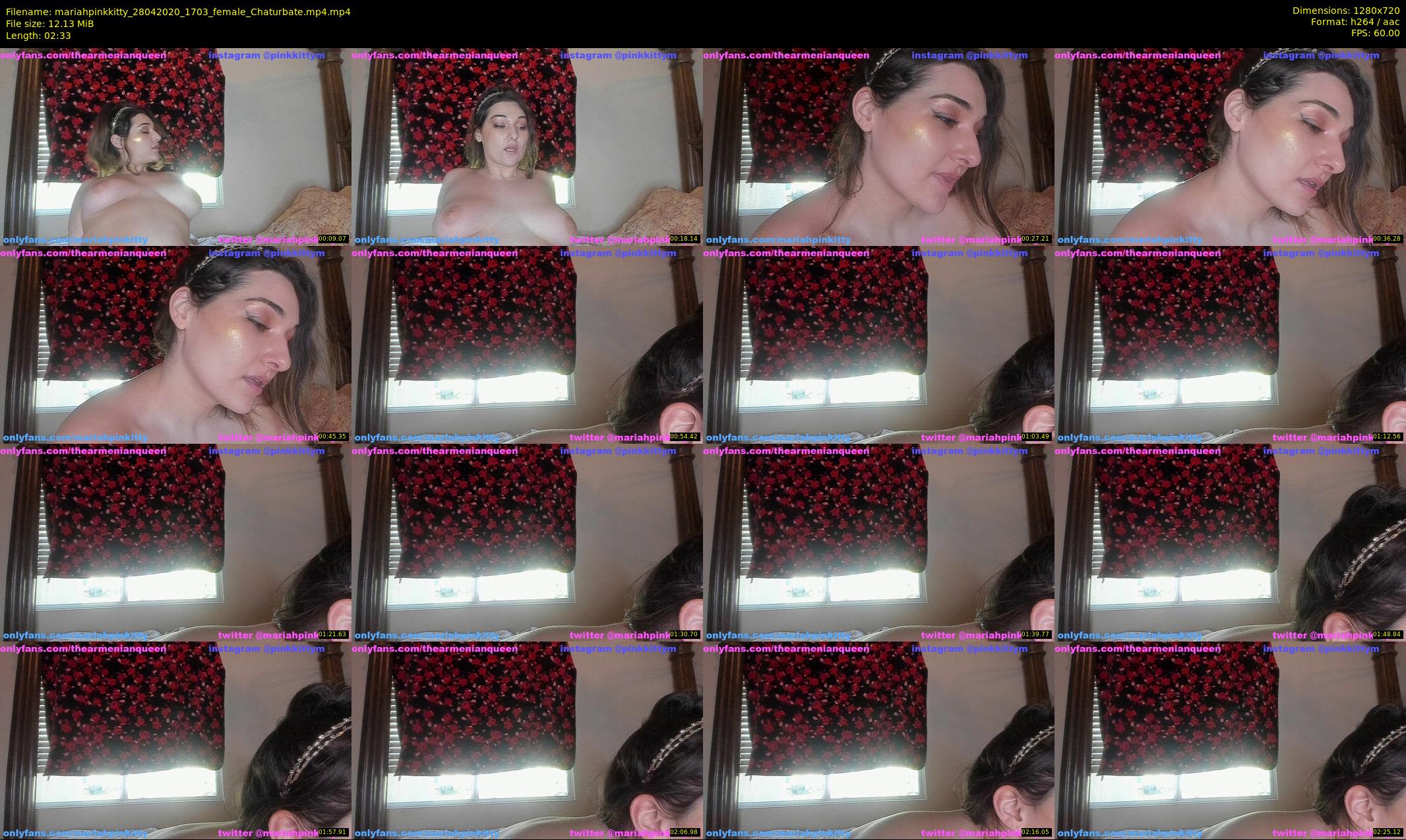 mariahpinkkitty — 3 minute Chaturbate female cam show recording, 720p, Apr 28, 2020