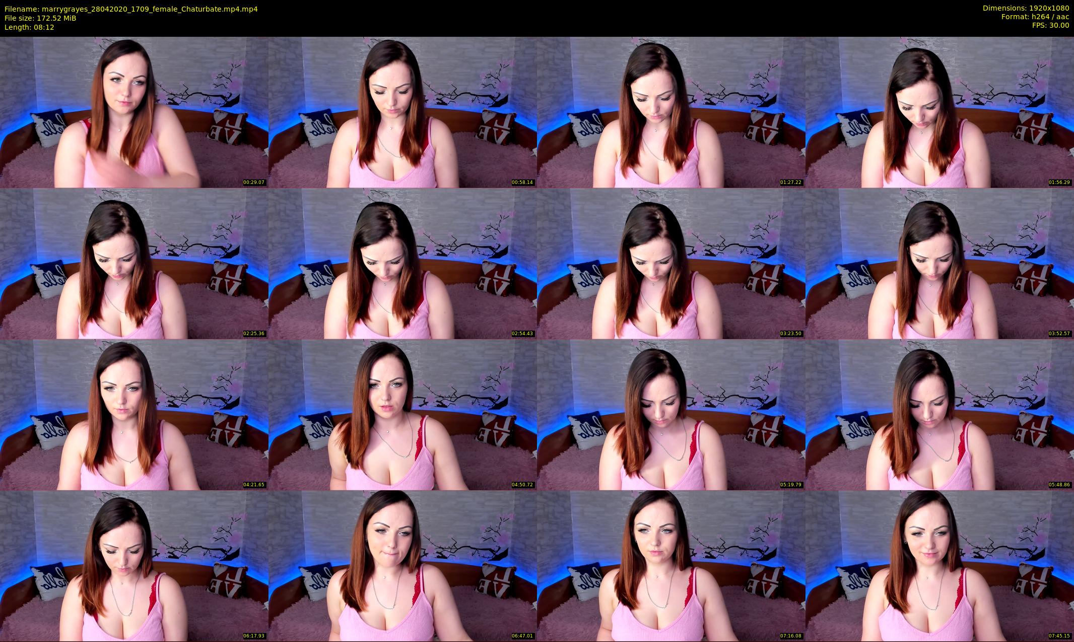 marrygrayes — 9 minute Chaturbate female cam show recording, 1080p, Apr 28, 2020