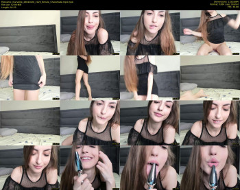 marvellie — 3 minute Chaturbate female cam show recording, 720p, Apr 28, 2020
