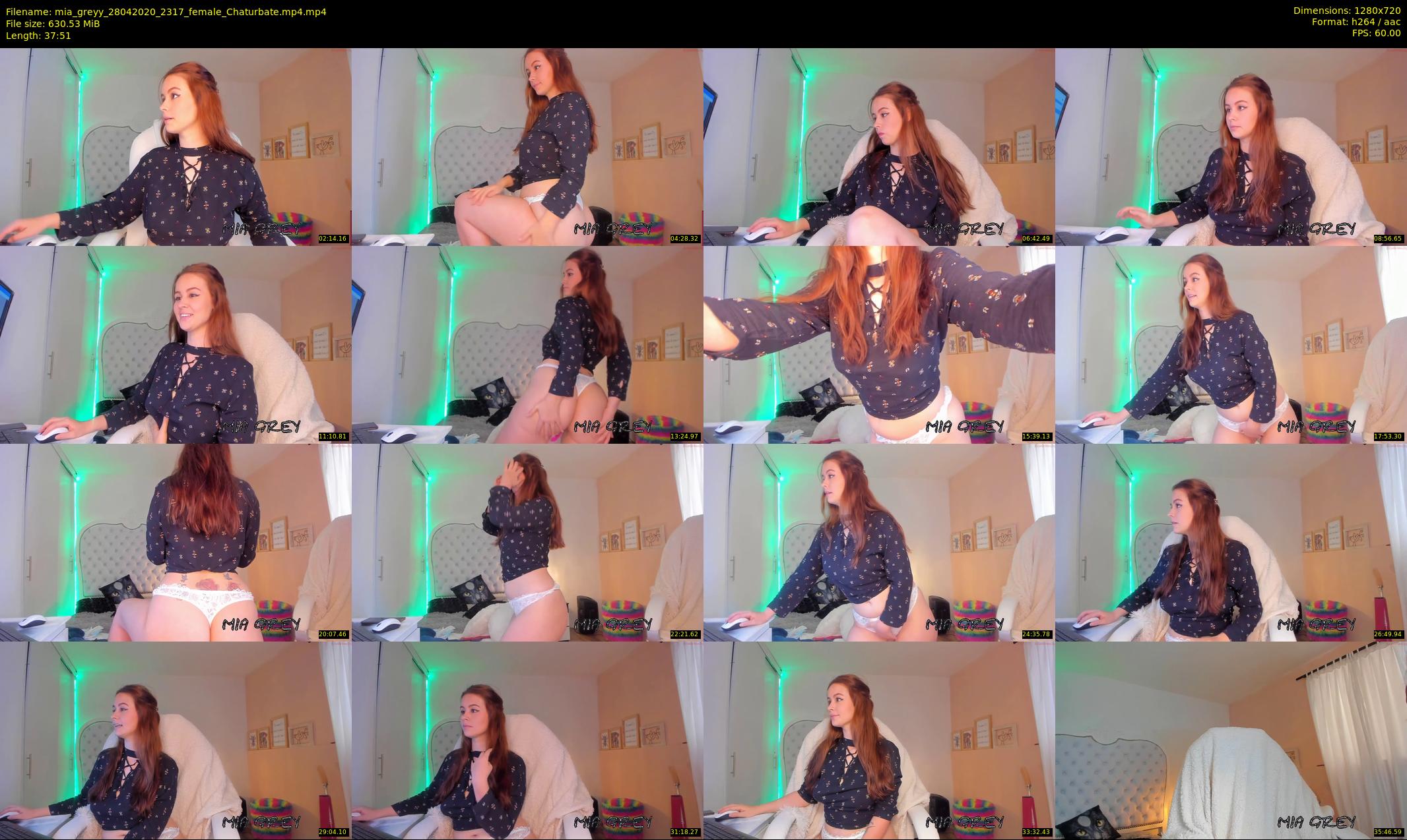 mia_greyy — 38 minute Chaturbate female cam show recording, 720p, Apr 28, 2020