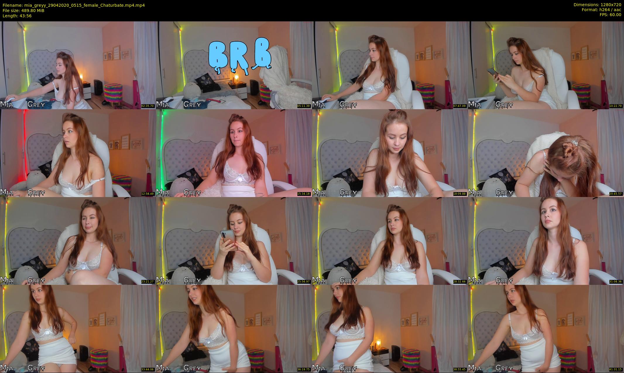 mia_greyy — 44 minute Chaturbate female cam show recording, 720p, Apr 29, 2020