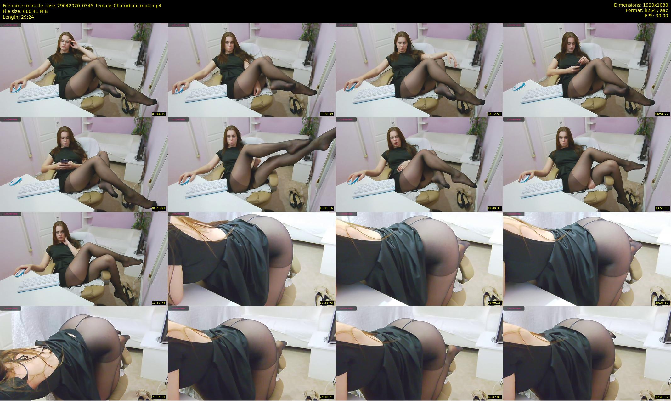 miracle_rose — 30 minute Chaturbate female cam show recording, 1080p, Apr 29, 2020