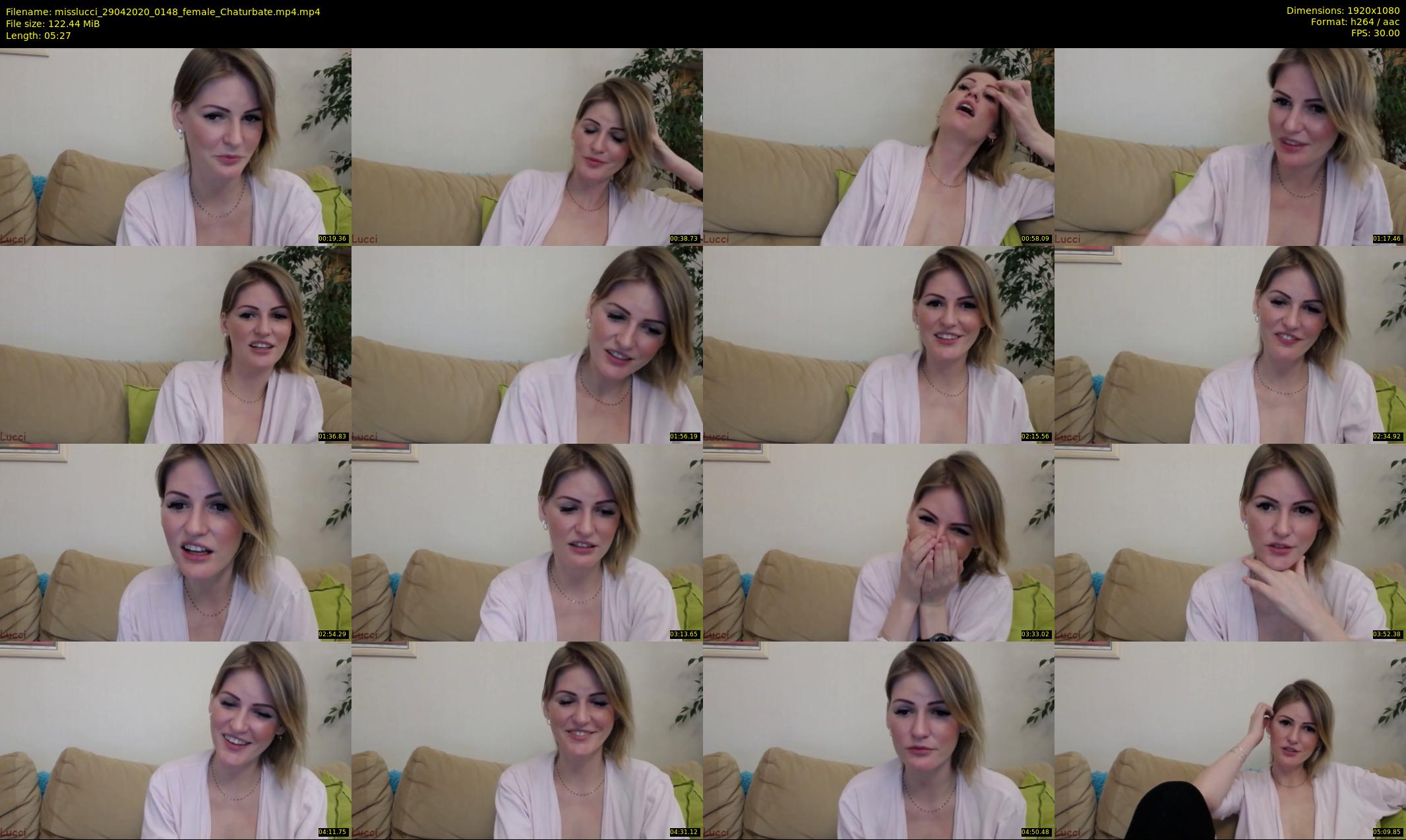 misslucci — 6 minute Chaturbate female cam show recording, 1080p, Apr 29, 2020