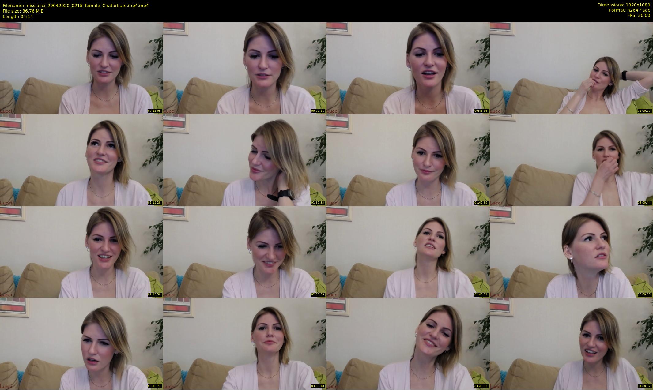 misslucci — 5 minute Chaturbate female cam show recording, 1080p, Apr 29, 2020