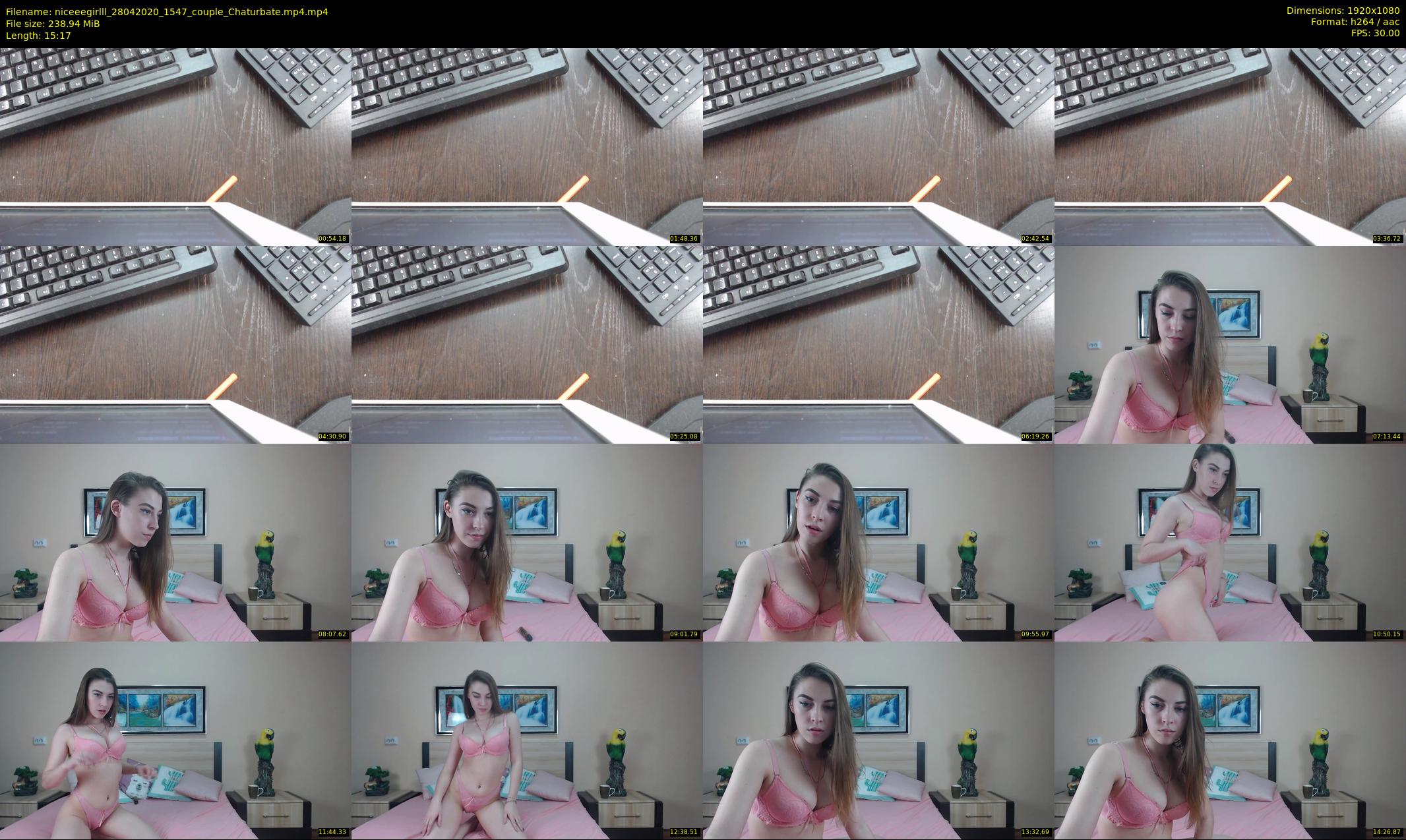 niceeegirlll — 16 minute Chaturbate couple cam show recording, 1080p, Apr 28, 2020