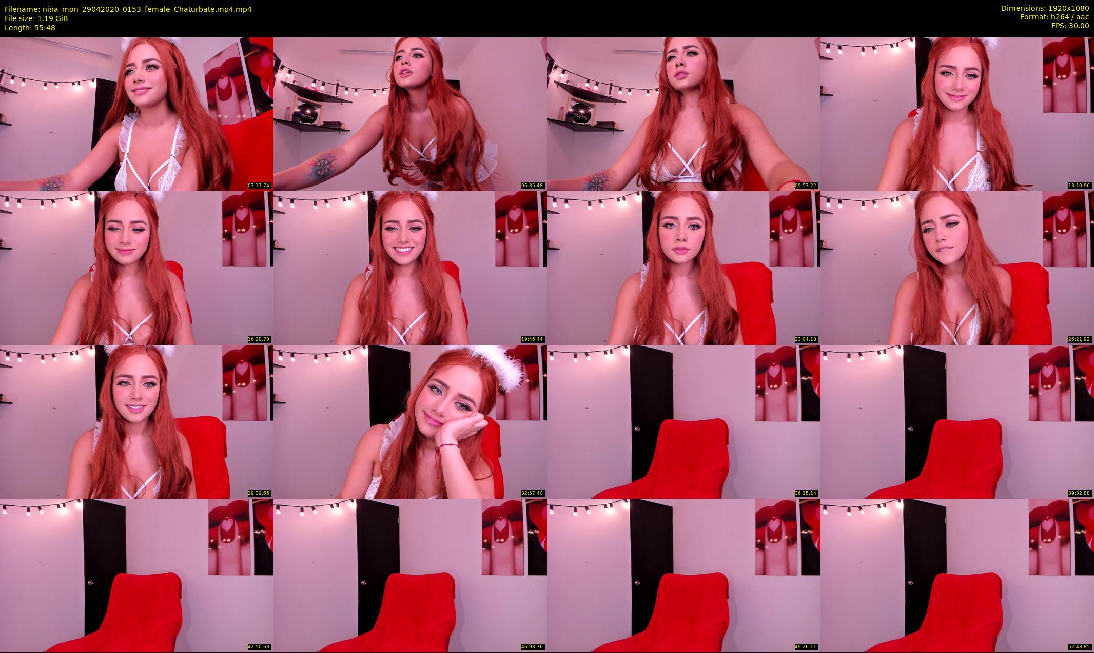 nina_mon — 56 minute Chaturbate female cam show recording, 1080p, Apr 29, 2020