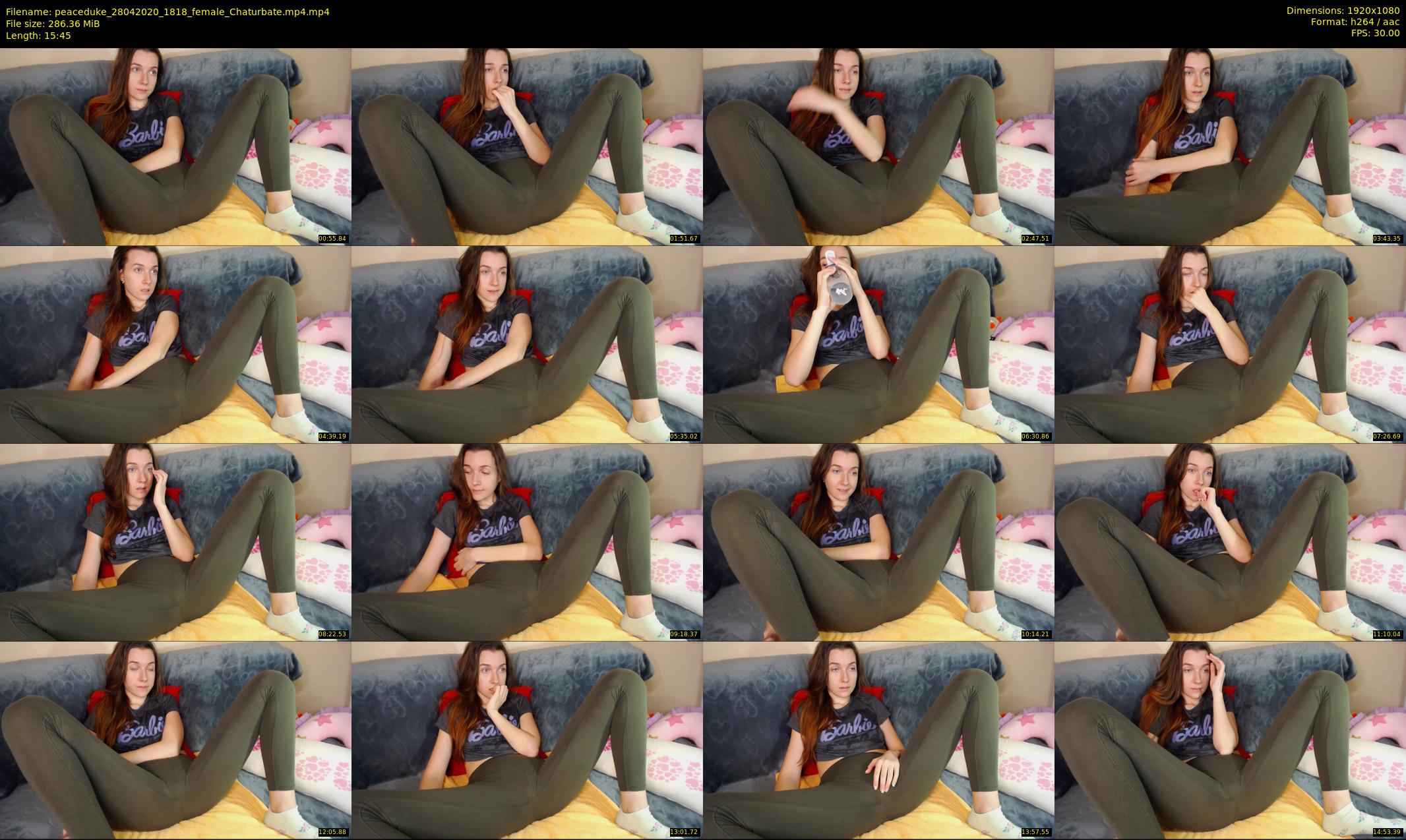 peaceduke — 16 minute Chaturbate female cam show recording, 1080p, Apr 28, 2020