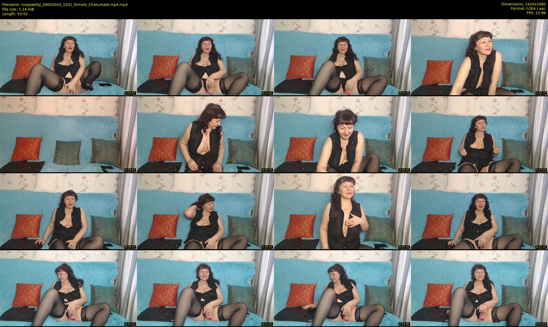 roxyswetty — 54 minute Chaturbate female cam show recording, 1080p, Apr 28, 2020