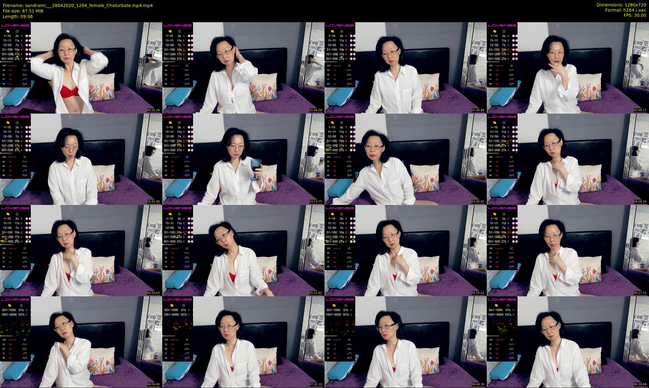 sandrami__ — 10 minute Chaturbate female cam show recording, 720p, Apr 28, 2020