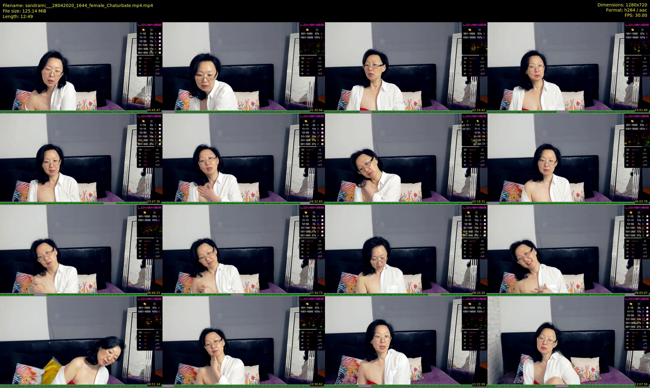 sandrami__ — 13 minute Chaturbate female cam show recording, 720p, Apr 28, 2020