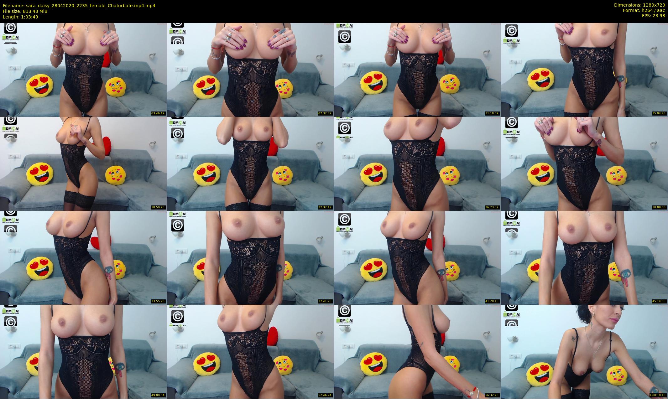 sara_daisy — 64 minute Chaturbate female cam show recording, 720p, Apr 28, 2020