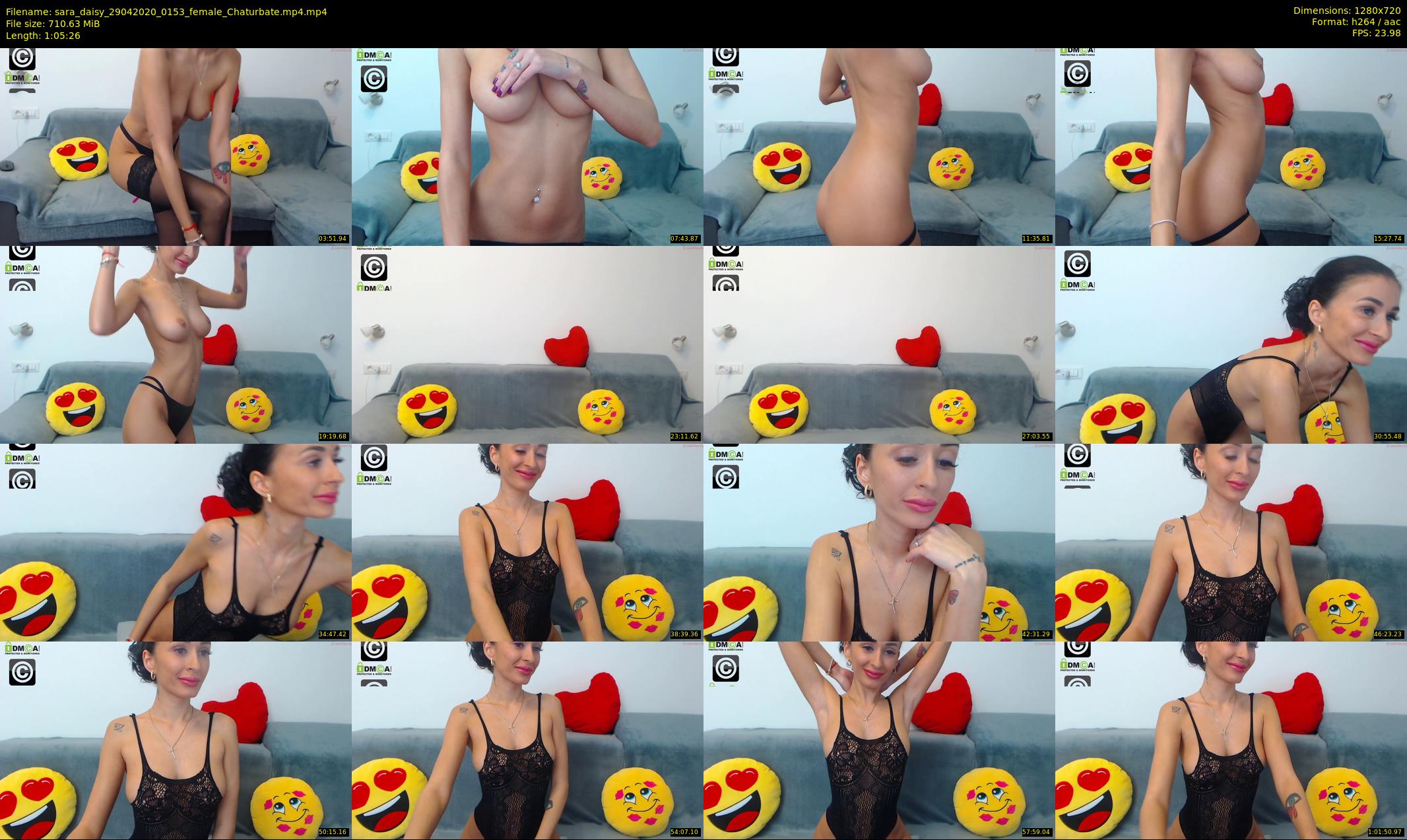 sara_daisy — 66 minute Chaturbate female cam show recording, 720p, Apr 29, 2020