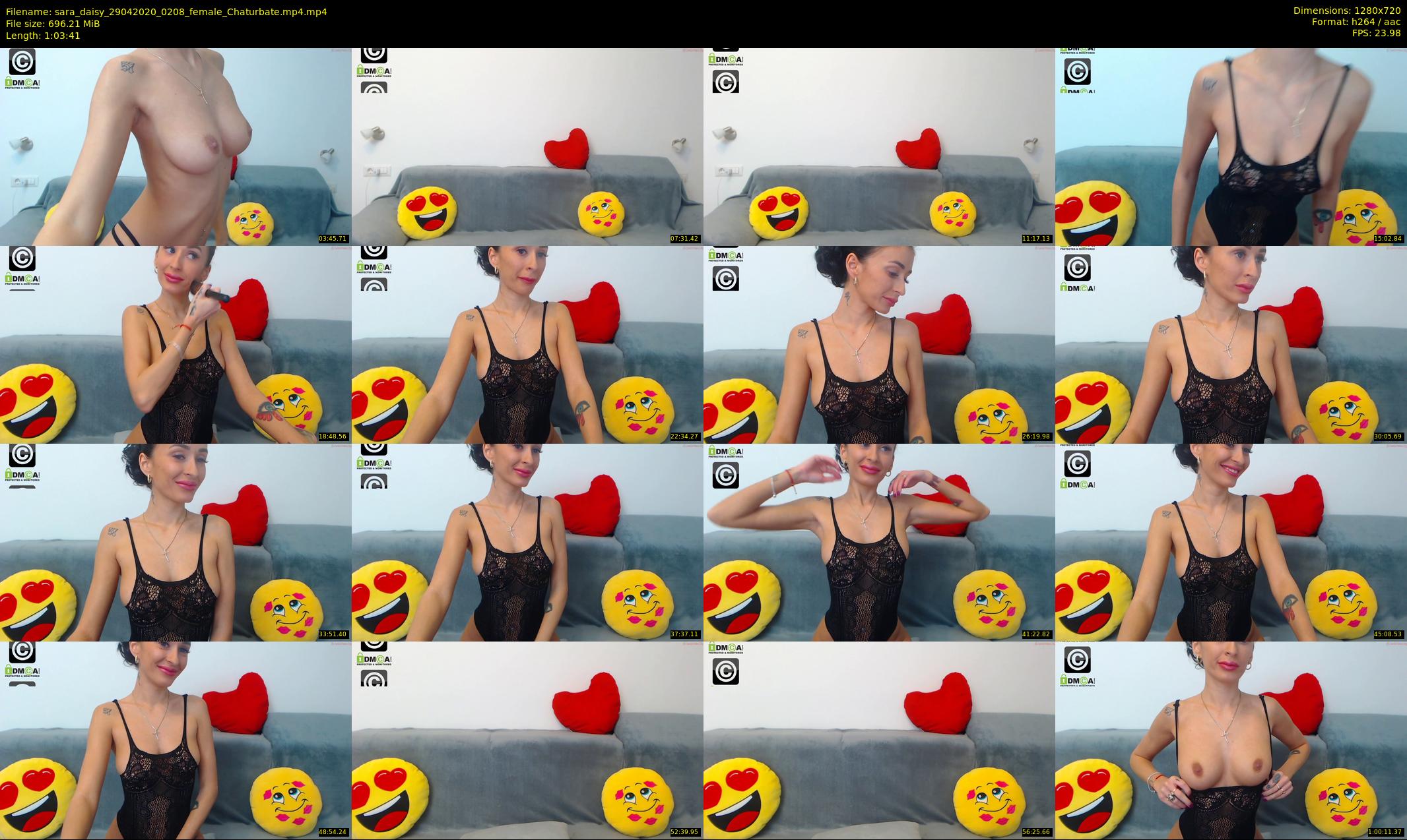sara_daisy — 64 minute Chaturbate female cam show recording, 720p, Apr 29, 2020