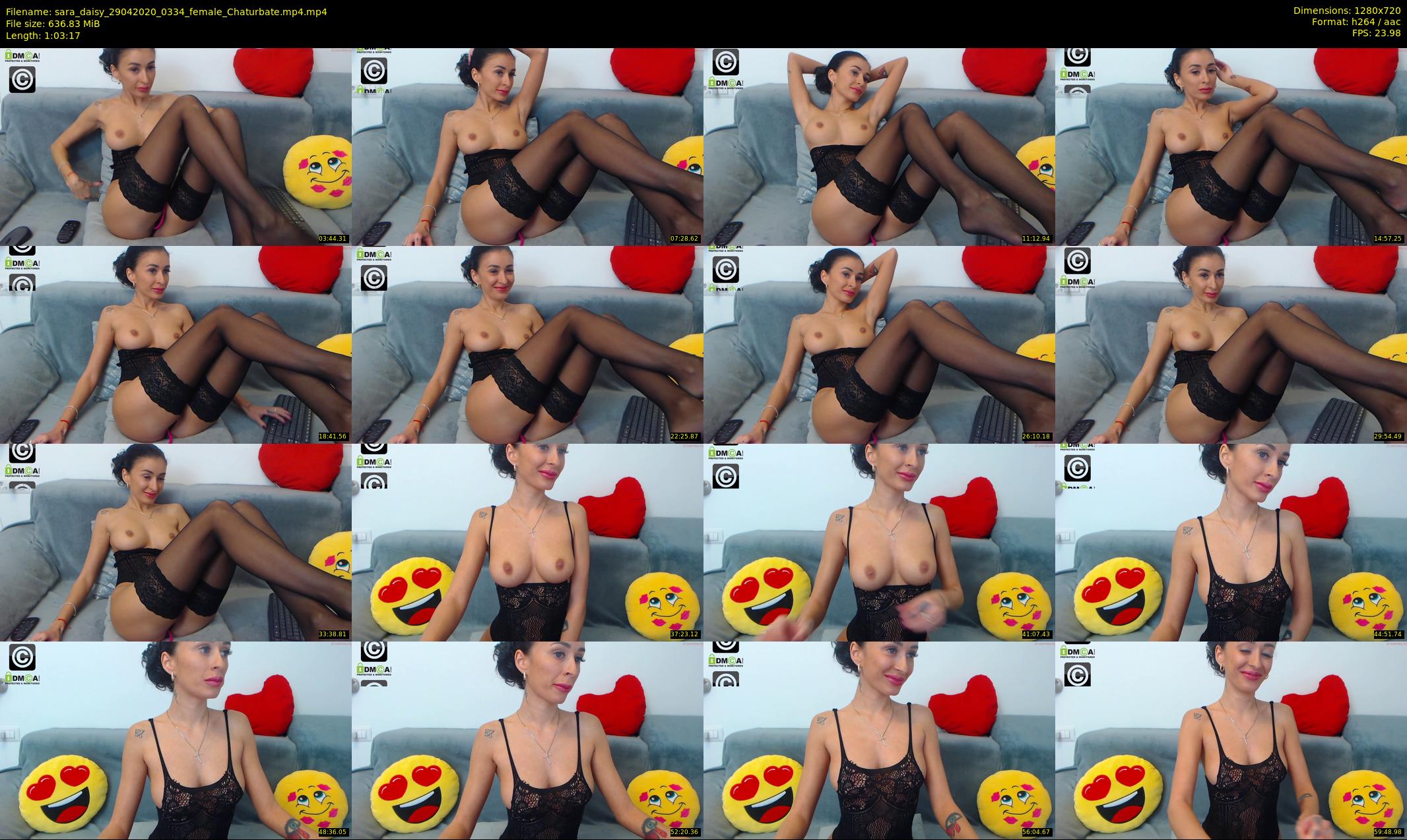 sara_daisy — 64 minute Chaturbate female cam show recording, 720p, Apr 29, 2020