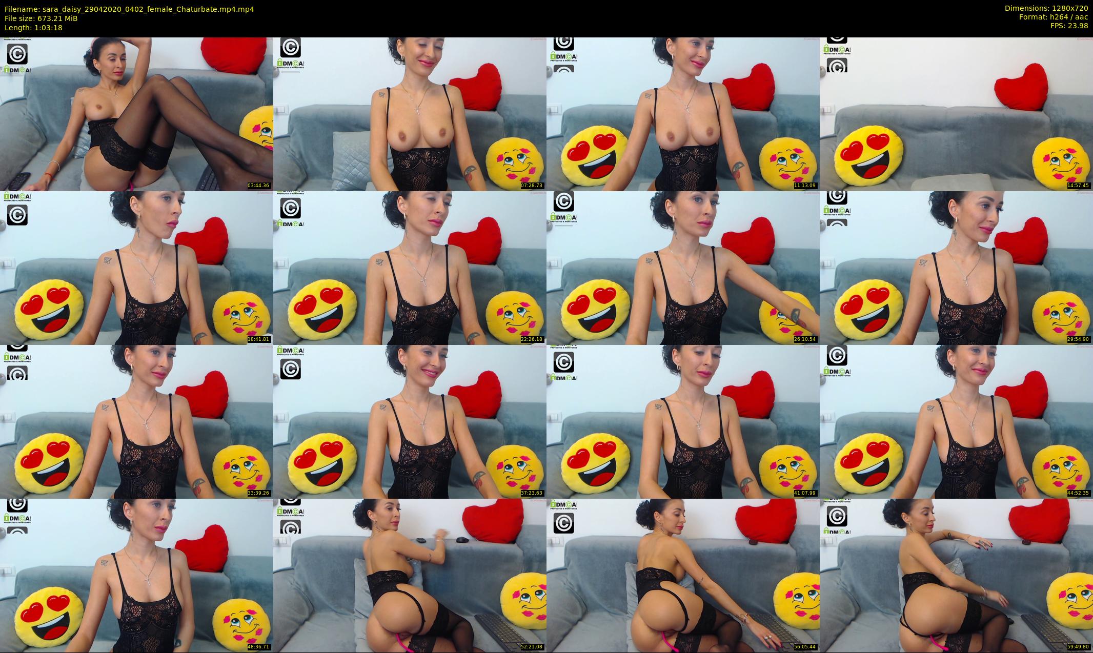 sara_daisy — 64 minute Chaturbate female cam show recording, 720p, Apr 29, 2020